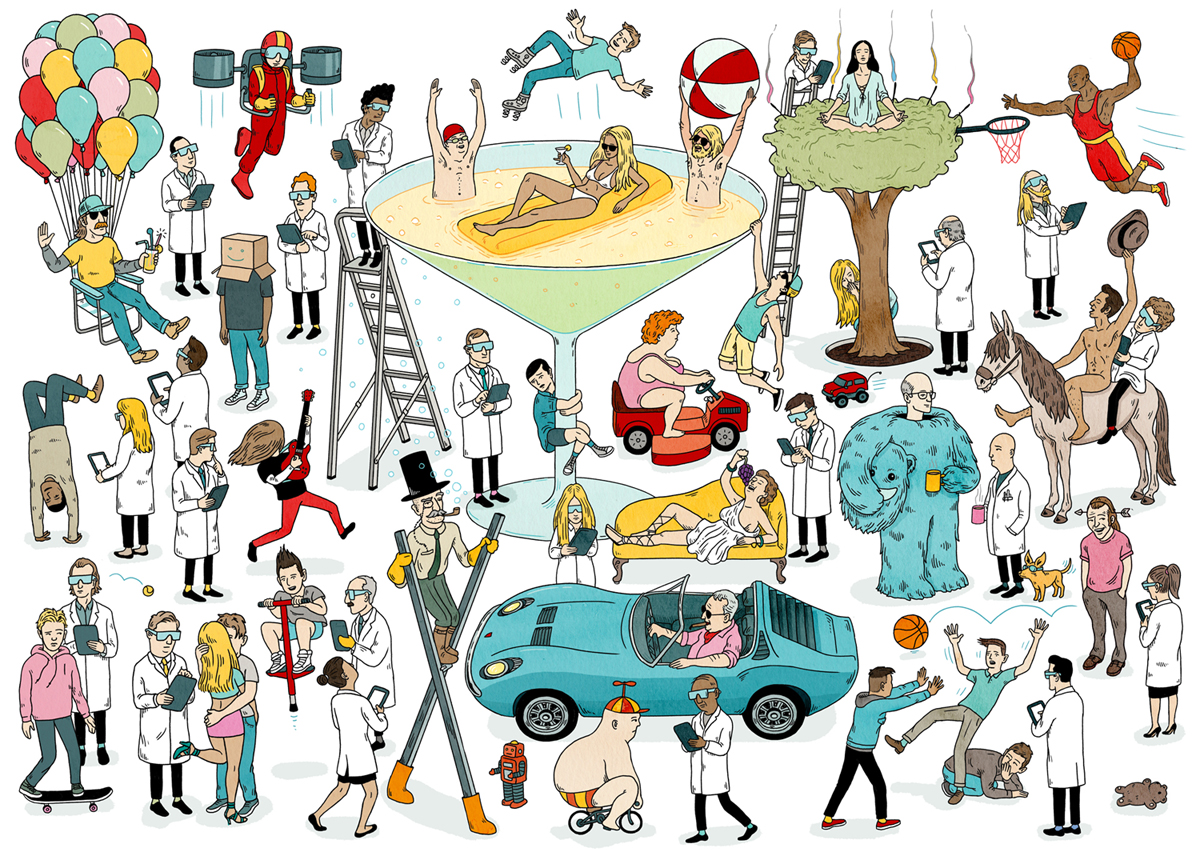 The Science of Happiness for NY Times Magazine