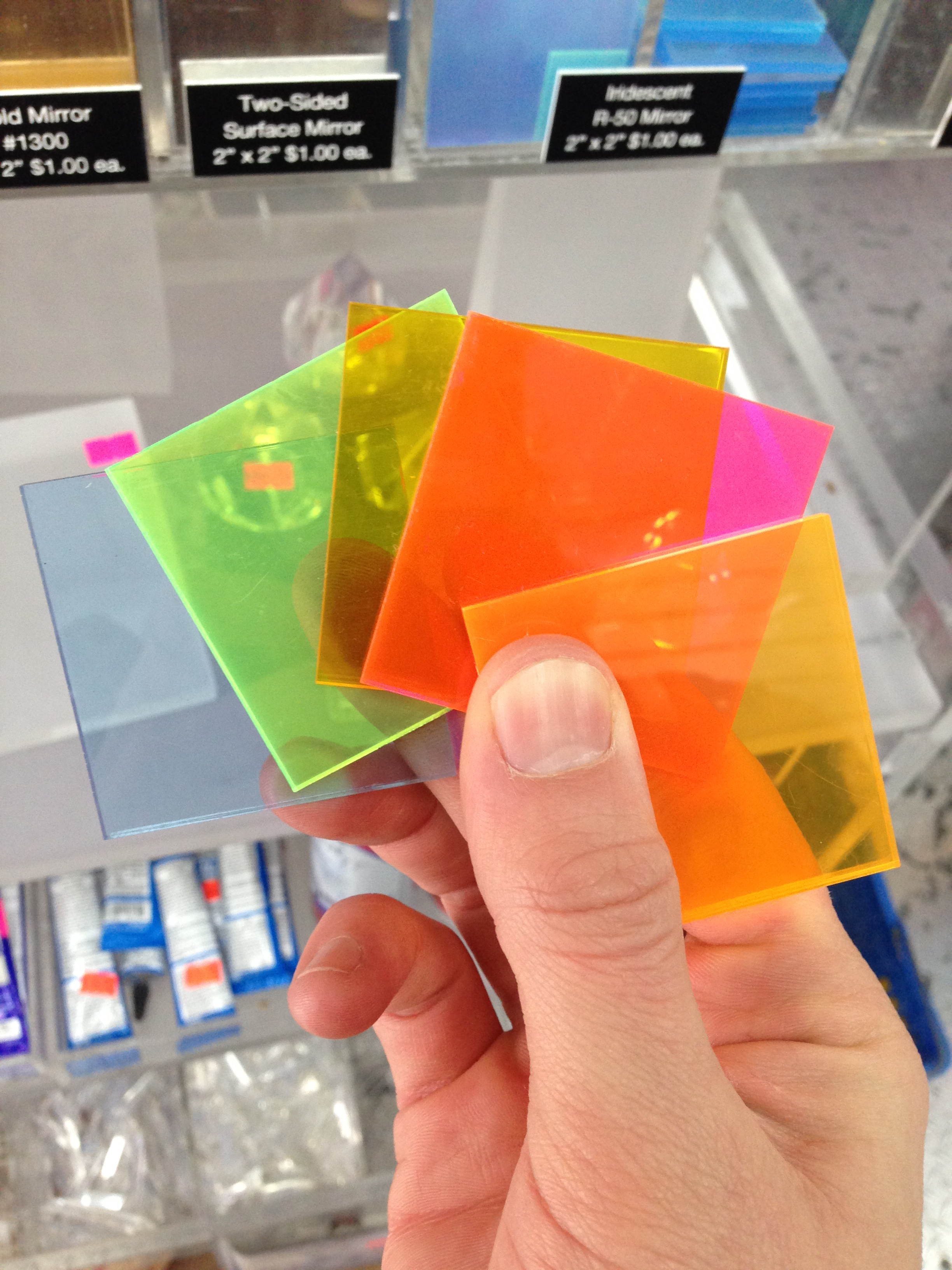 Sourcing Acrylic for Special Edition