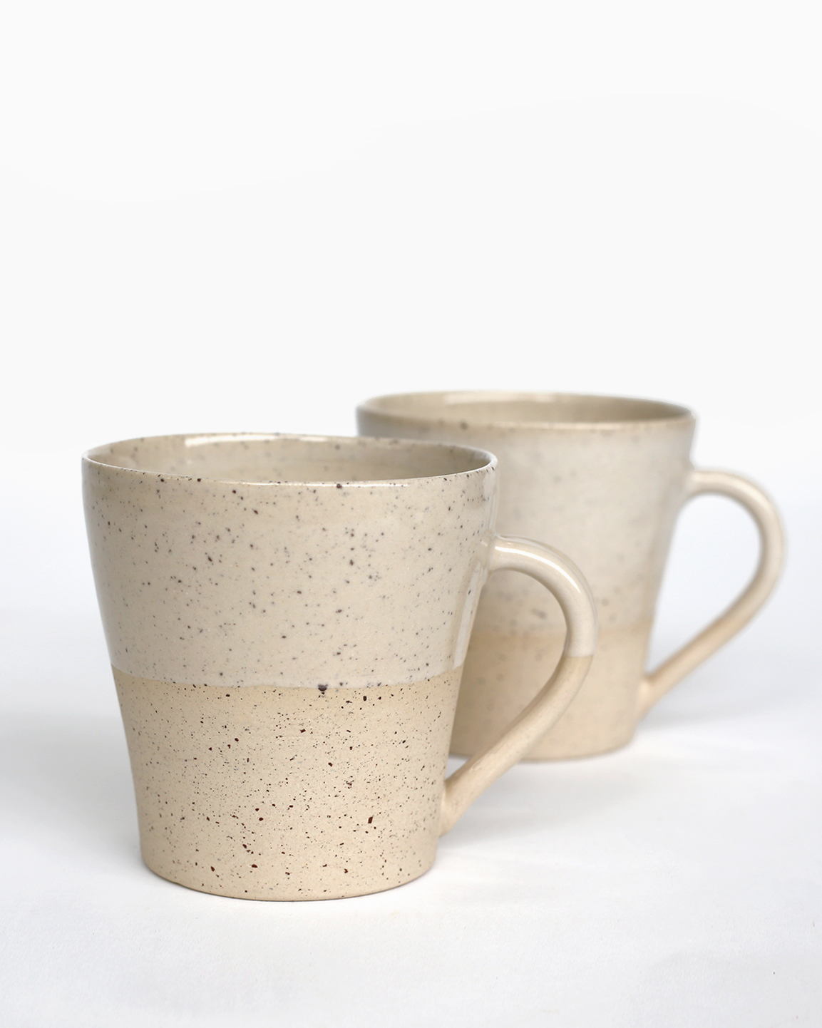 Twin Coil Handle Cup Pair (Snow on the Beach)$90.00 - SOLD OUT