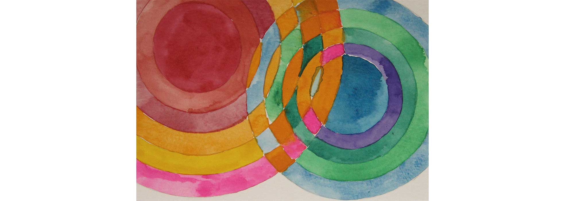 Untitled, 2021. Watercolor on paper, 10,5 x 15,4 cm.