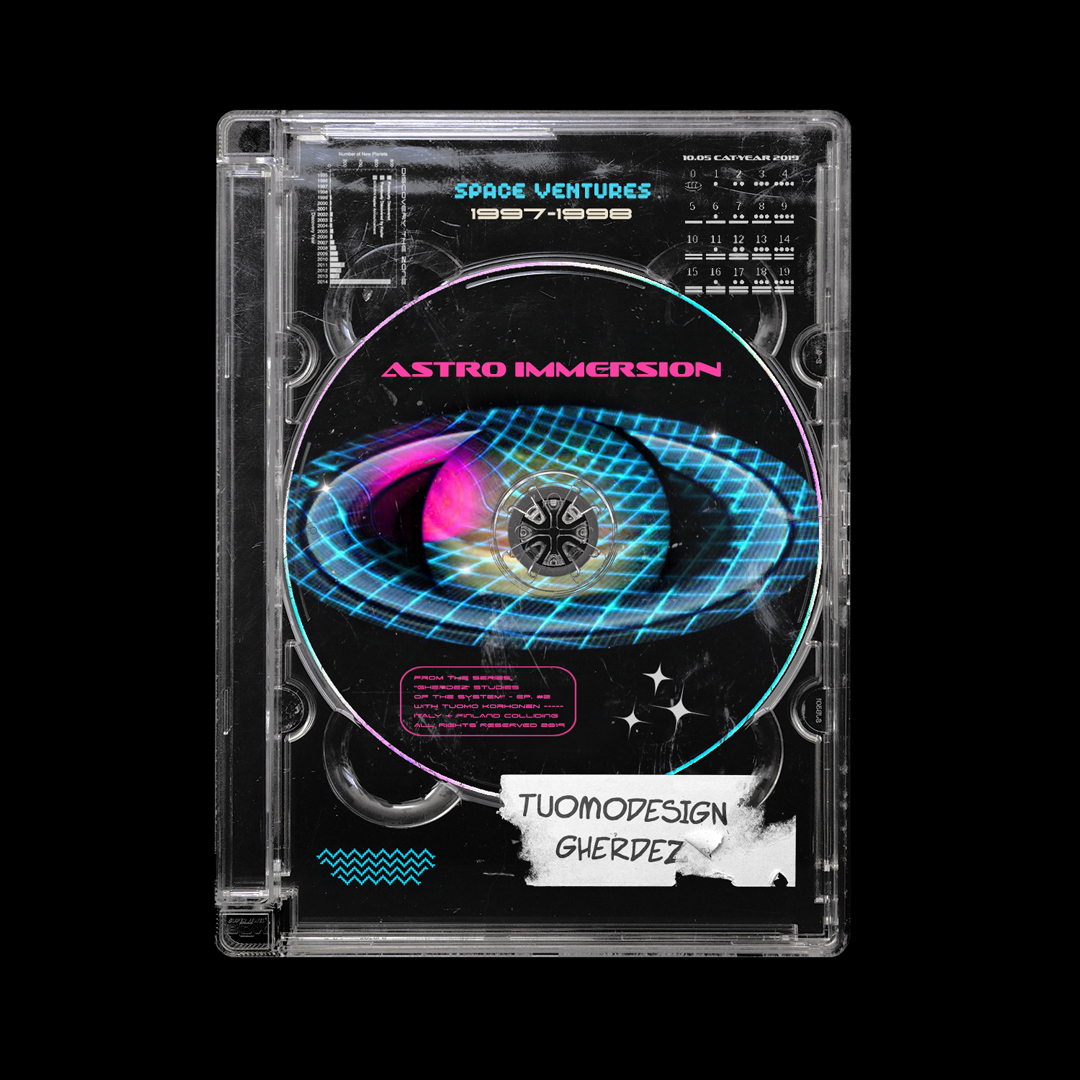 Astro Immersion DVD Case Mockup Artowork