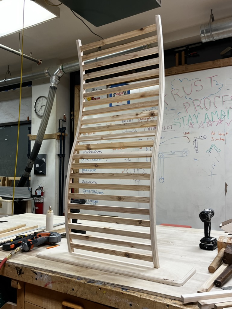 wavy display made with kia