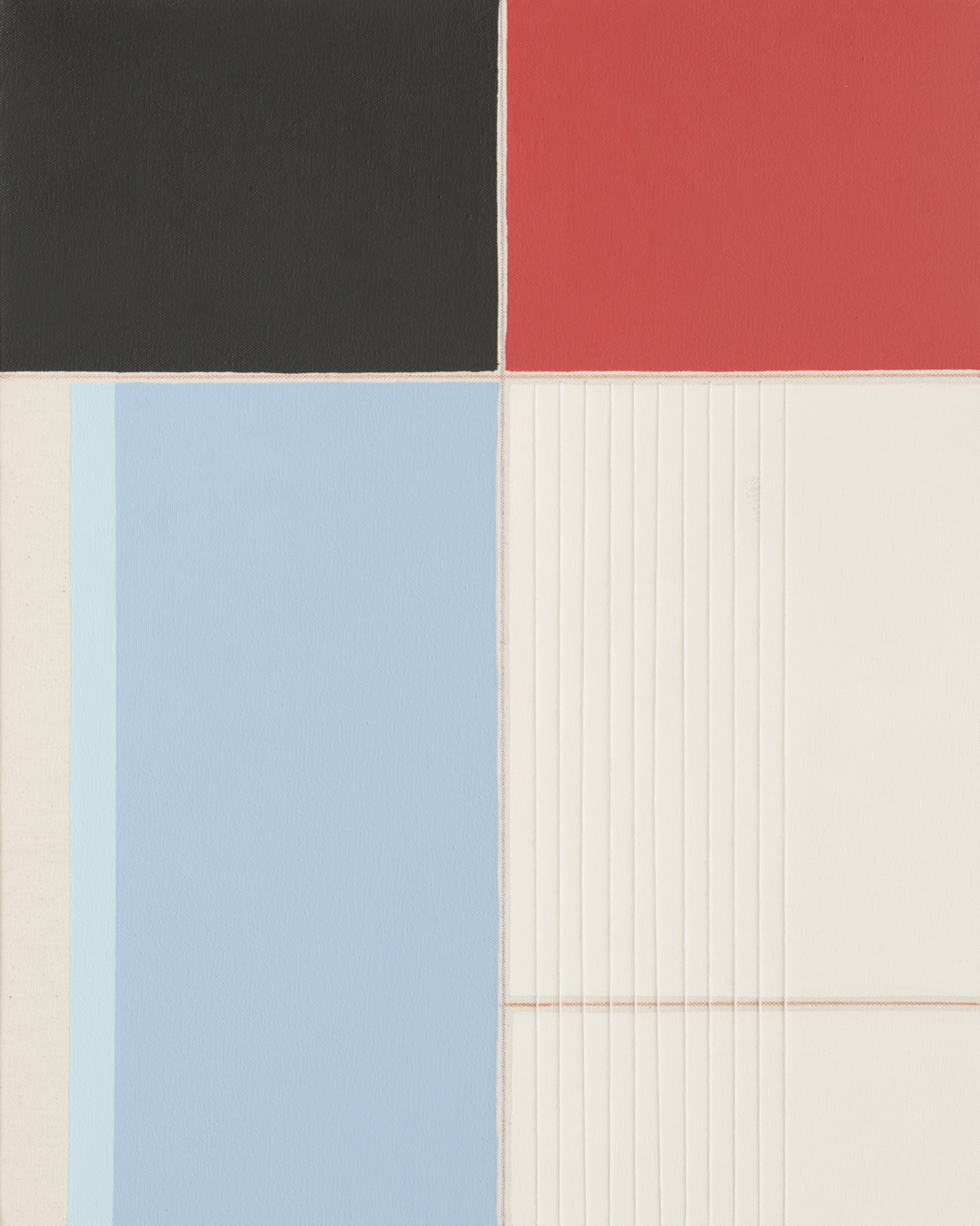 UNTITLED #348 | Acrylic and hand embroidery on canvas | 50 x 40 cm | 2016
