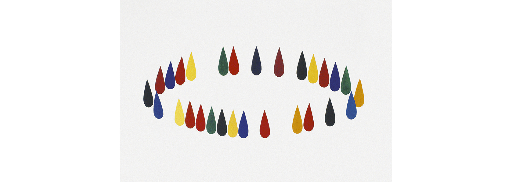 Untitled, 1995. Acrylic on canvas, 120 x 190 cm.