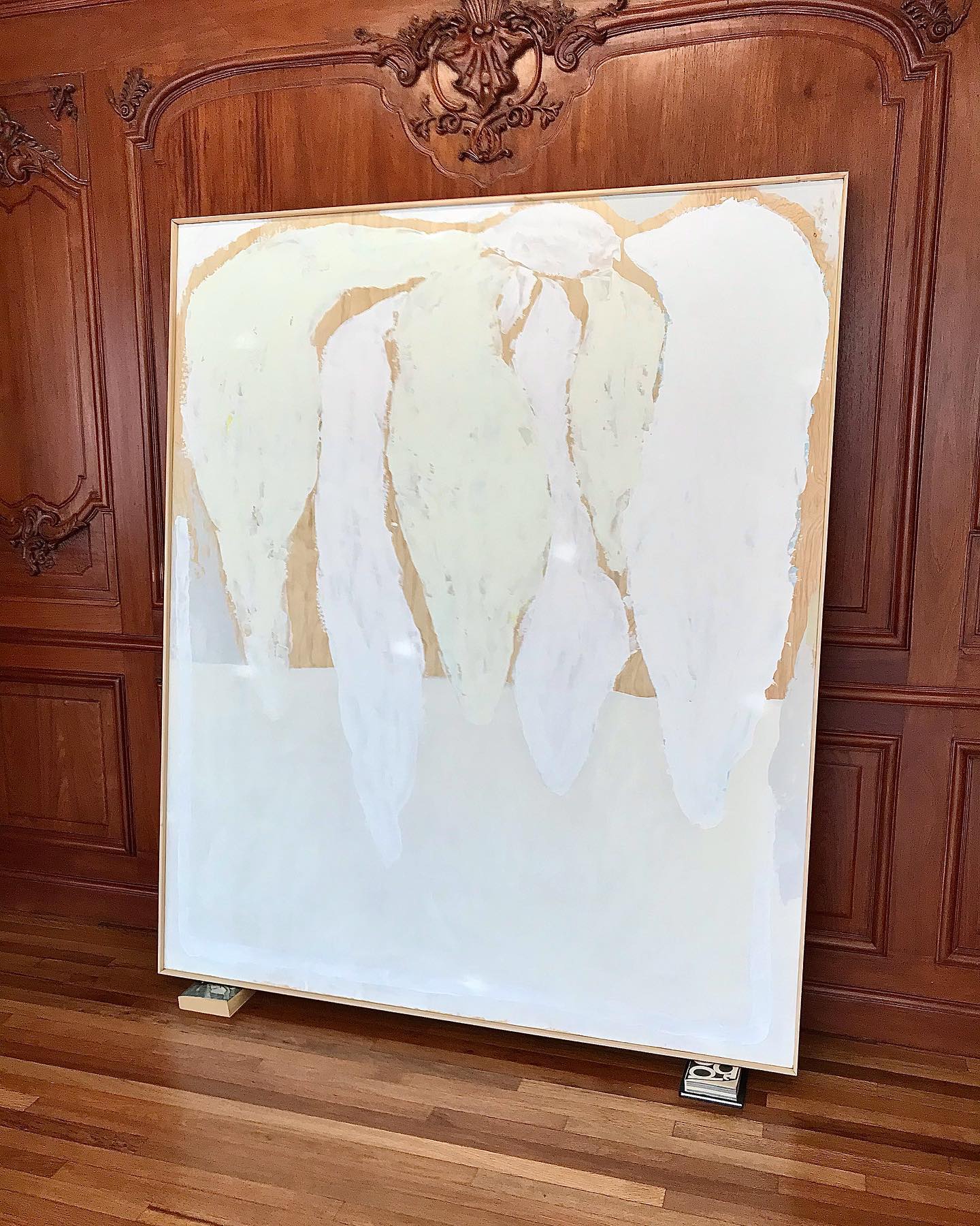 A thing of beauty, 2022. Acrylic on plywood, 180 × 200 cm