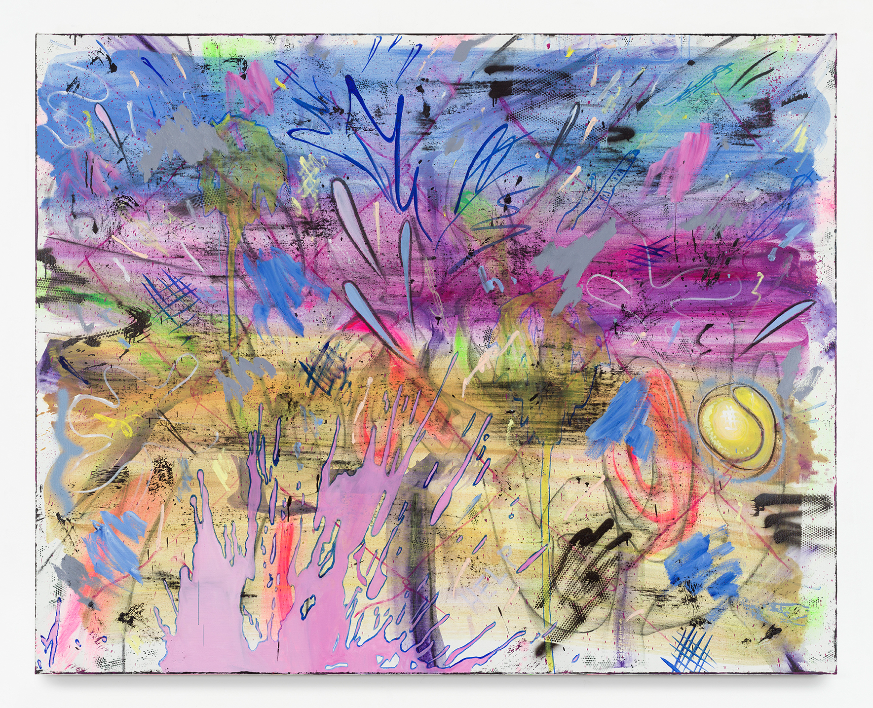 SPIELETHEORIE, 2021 160 x 200cmOil on Canvas