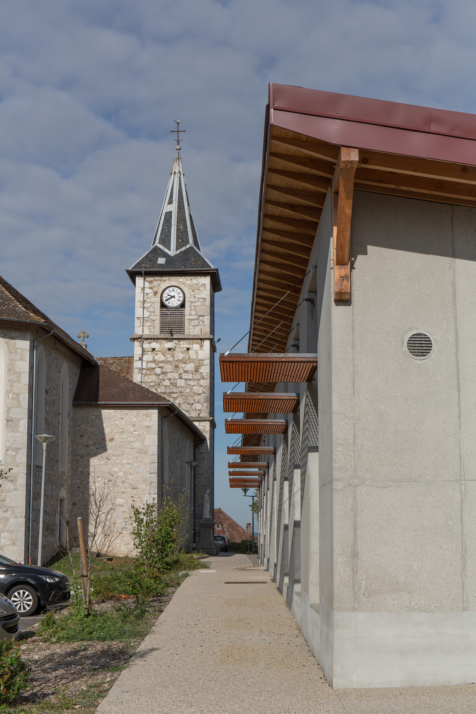 Restaurant scolaire et accueil périscolaire, Avressieux, Atelier ANKHA