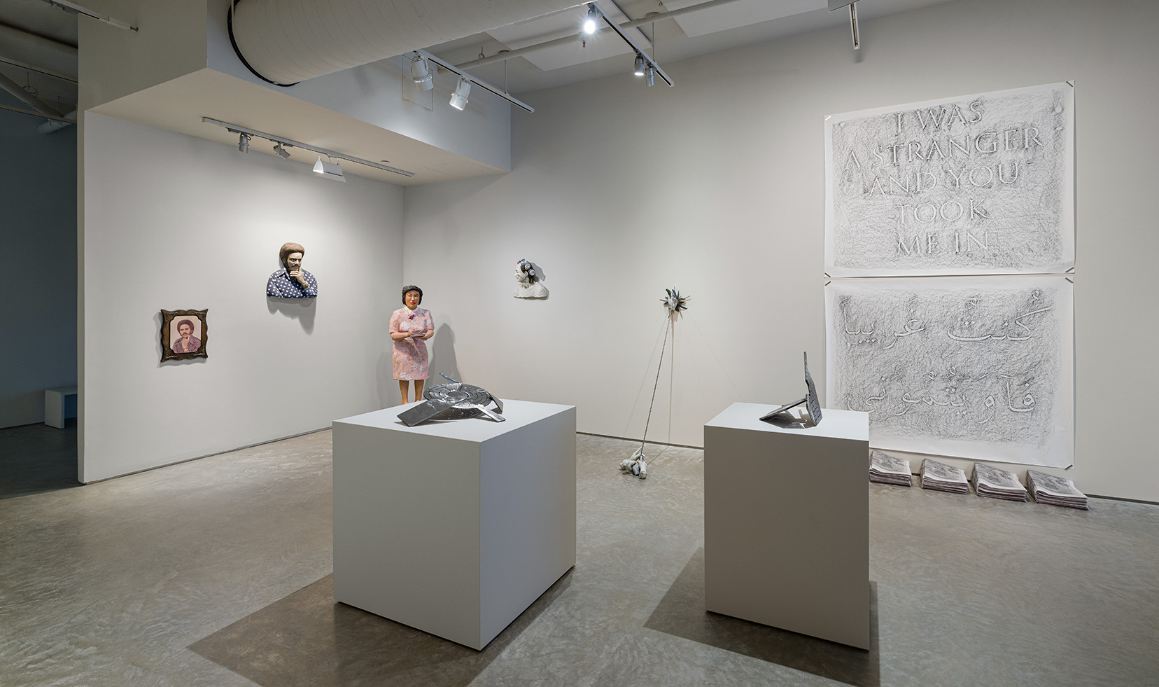 Installation View of "Two Grains of Wheat," 2023. Photo by Etienne Frossard. 