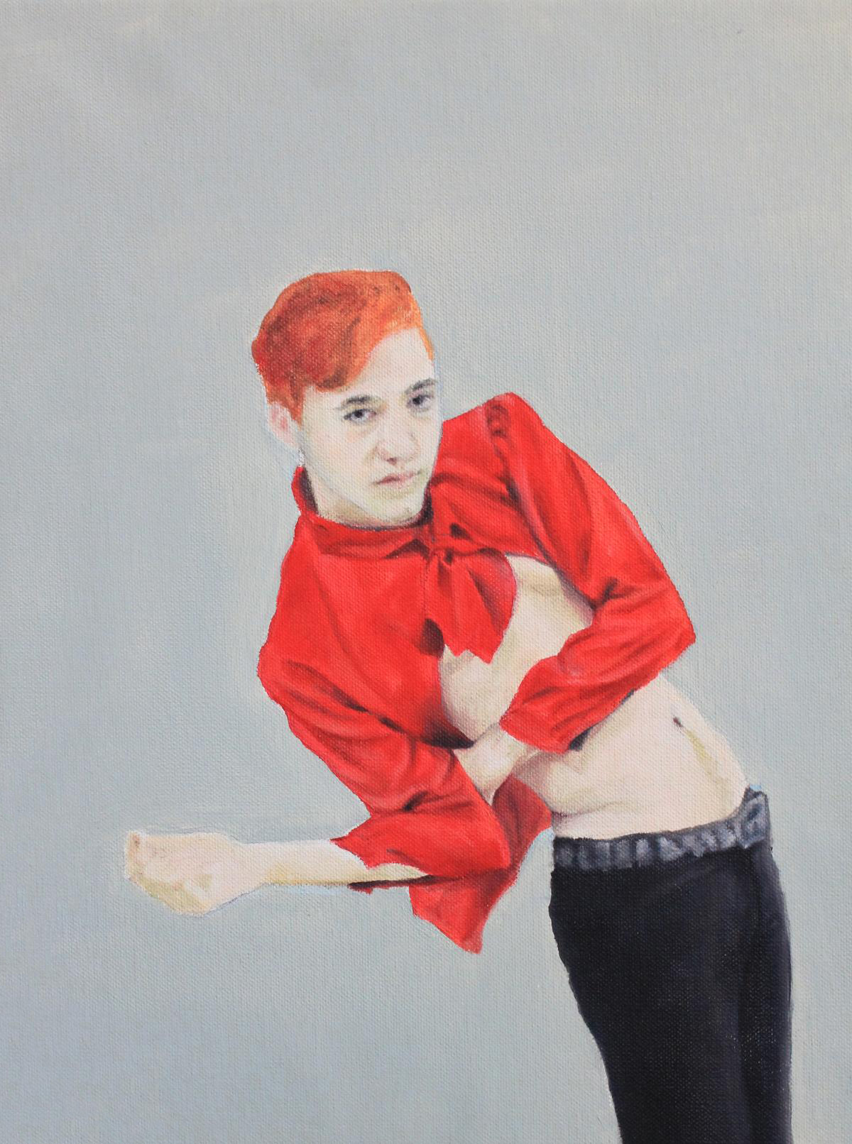 Ardıl Yalınkılıç, In Between, 2012-2016. Oil on canvas. 2x40x30cm
