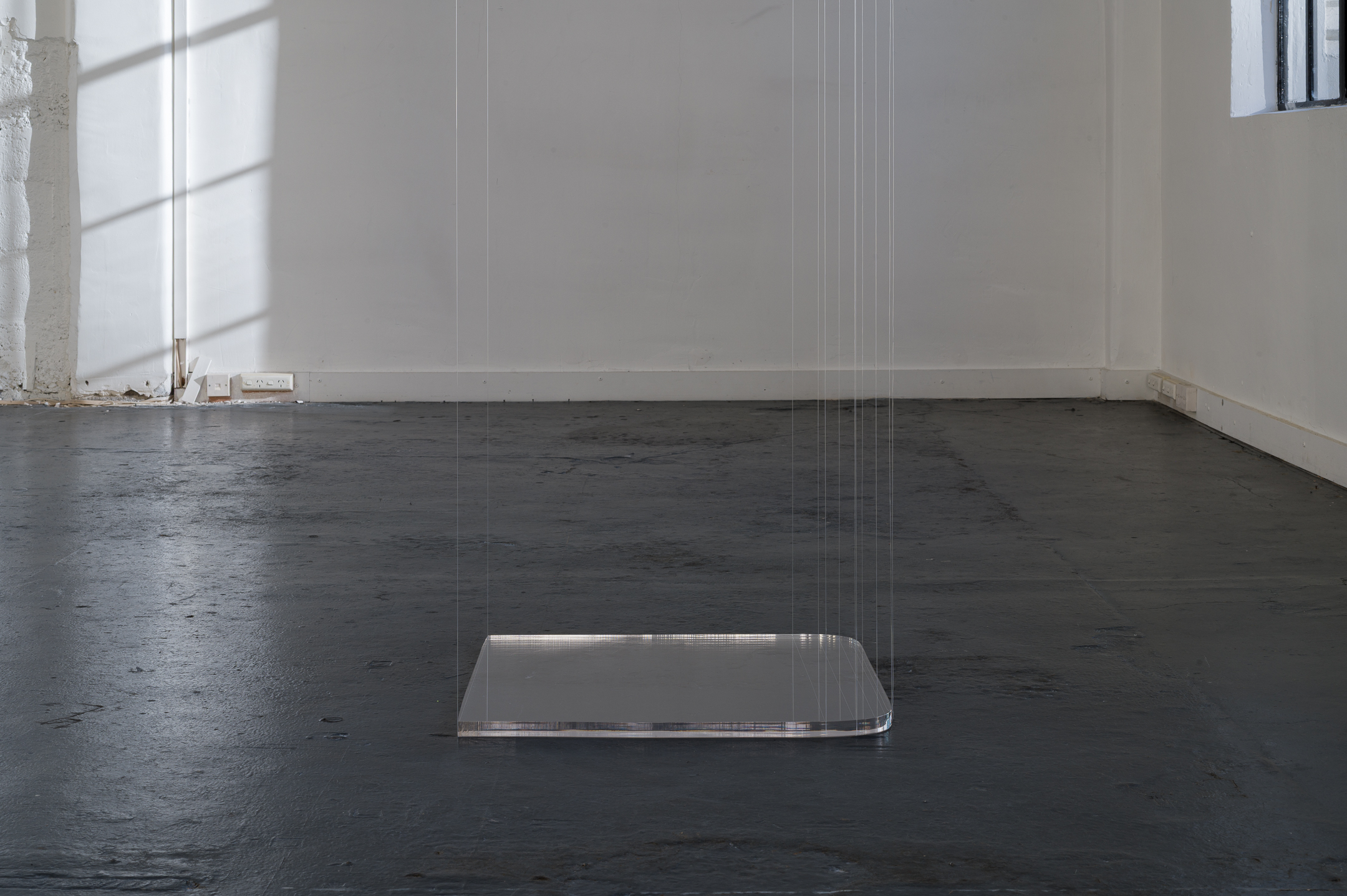 Column Schedule (Parts I-IV), 2025, Part II (detail), acrylic, aluminium, nylon, 3540 × 565 × 510 mm, 6:31PM, 11 November 2025