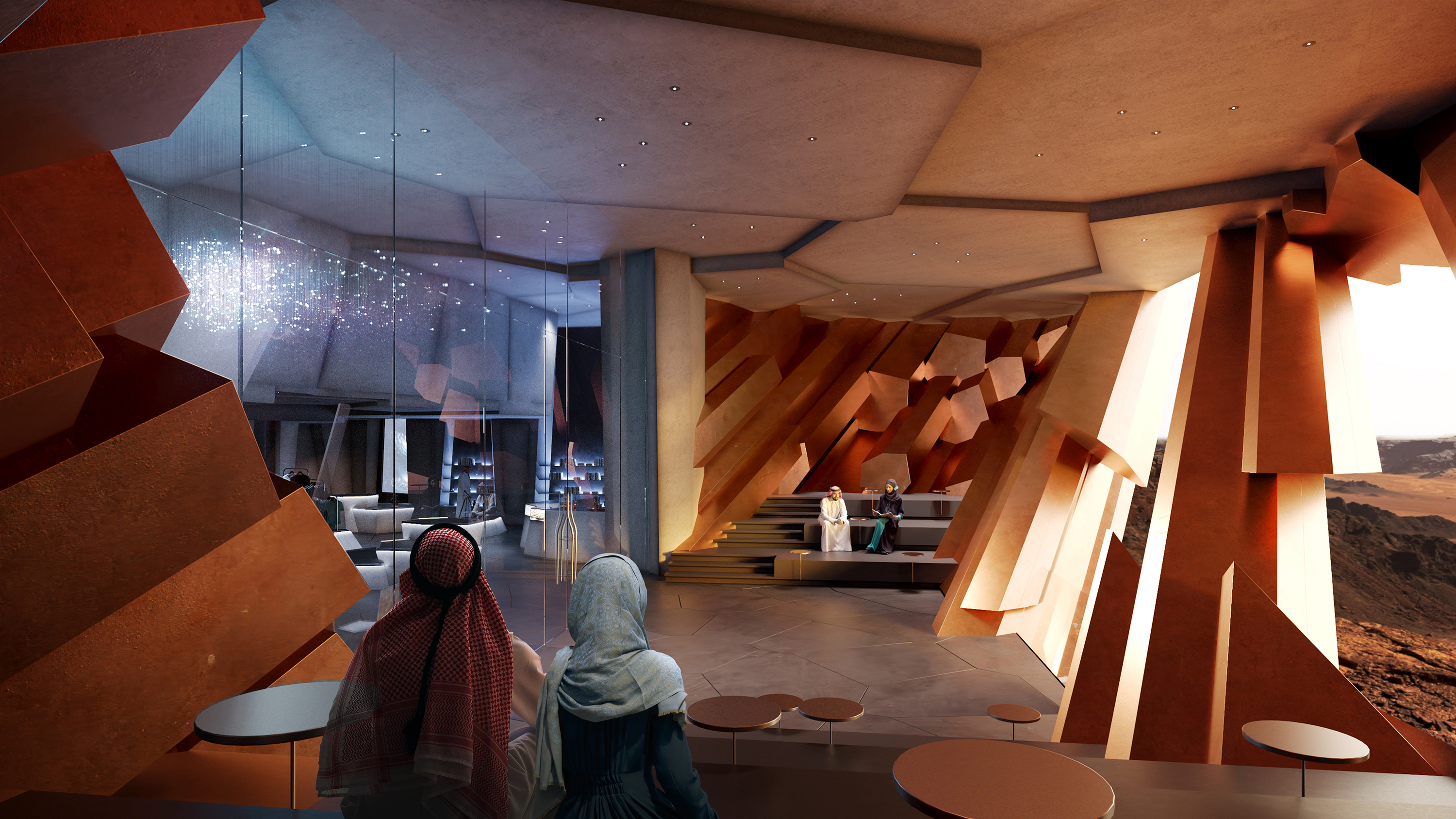 Café Interior Rendering @Playtime