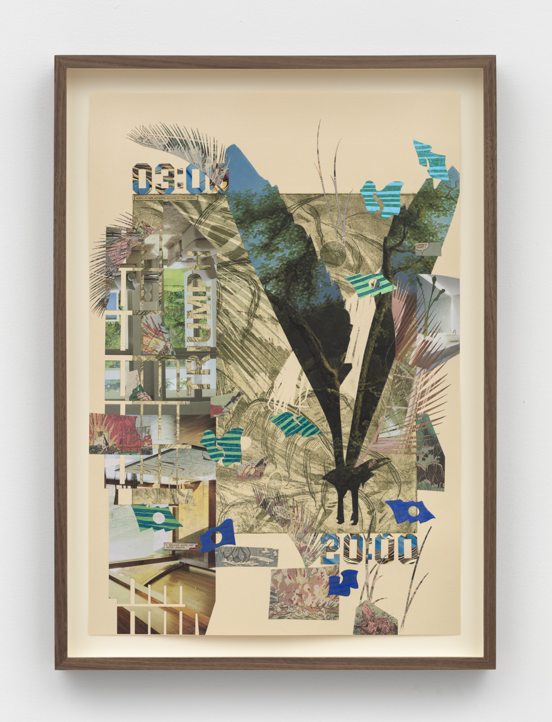 Triumph, 2021 - Unique intaglio print with chine collé and collage on paper, 55.9 x 38.1 cm / 22 × 15 in, SGD 4 888.88