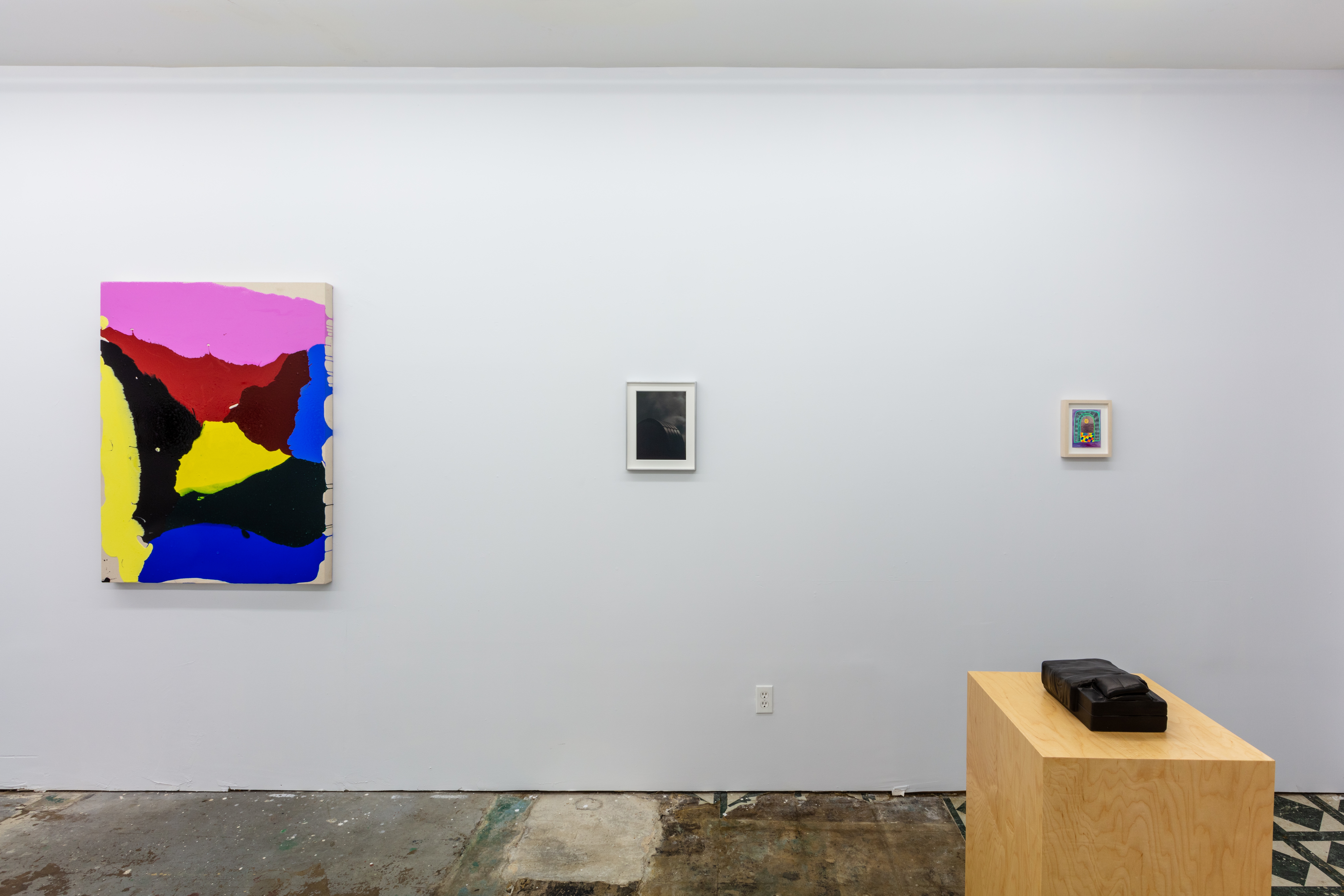 Installation view of Night Skyline Stars © Alex Barber