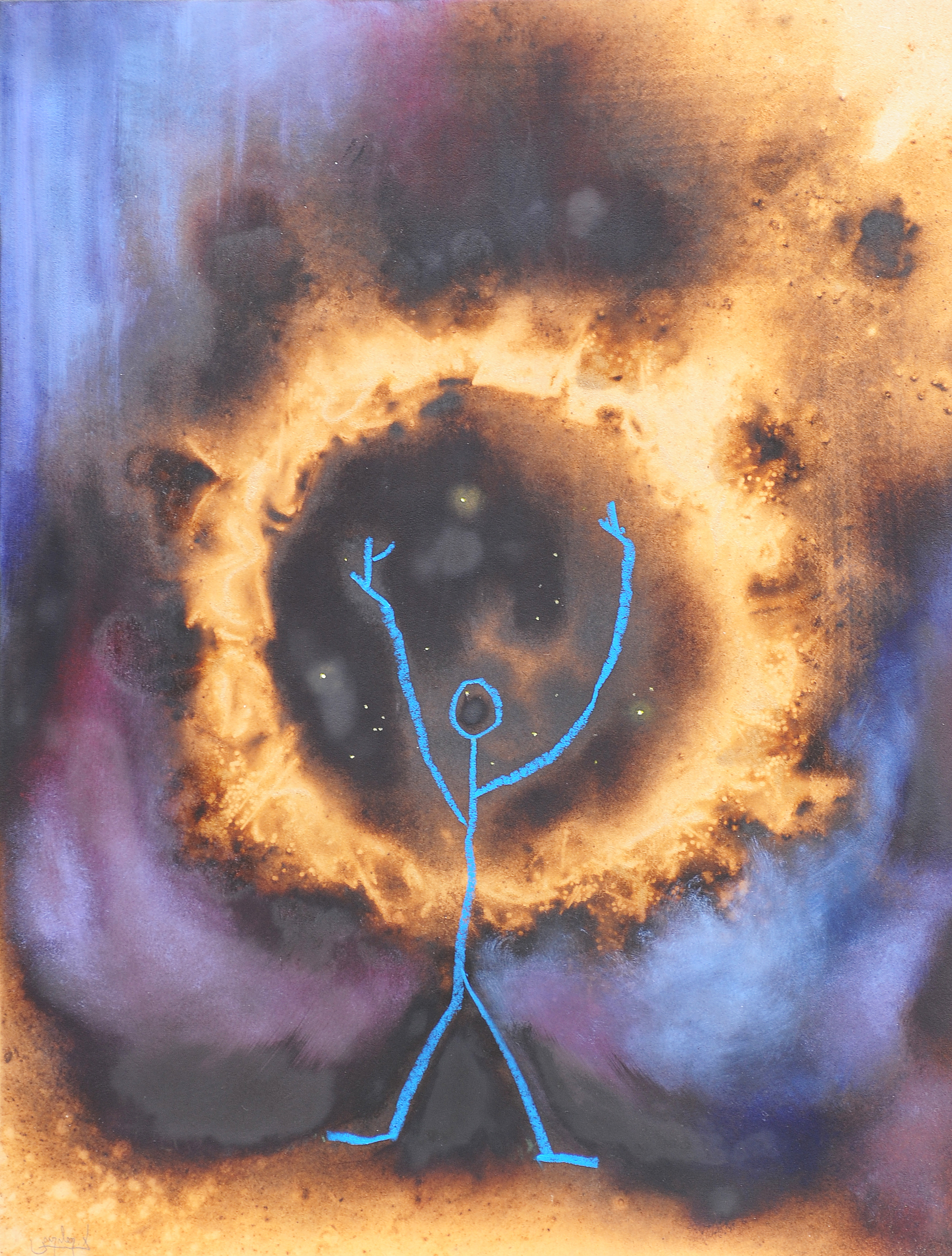 Or Speak The Name(70 x 50 cm)