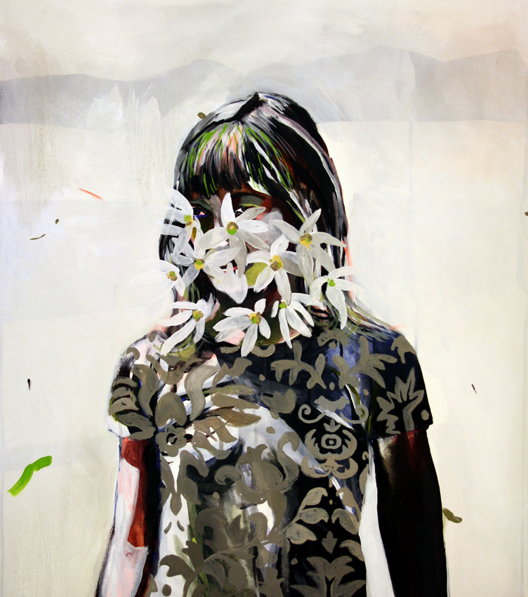 Girl of Summer, acrylic and oil on canvas, 80/60 cm