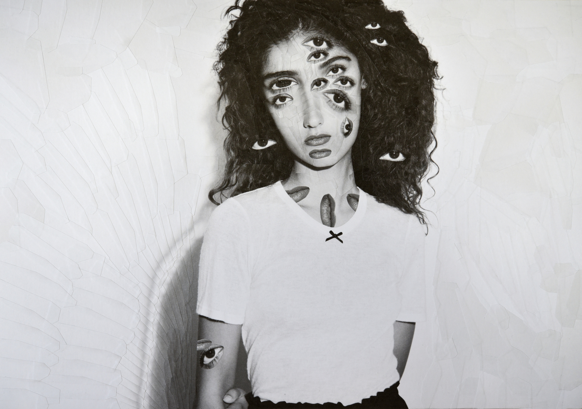 Untitled II with Frances de Lourdes, 2018, 16.5 x 11.5 inches