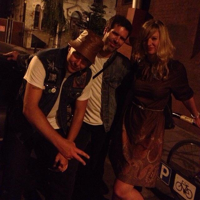 chilling with koolest kat Heather Leigh cafe Otto 2015