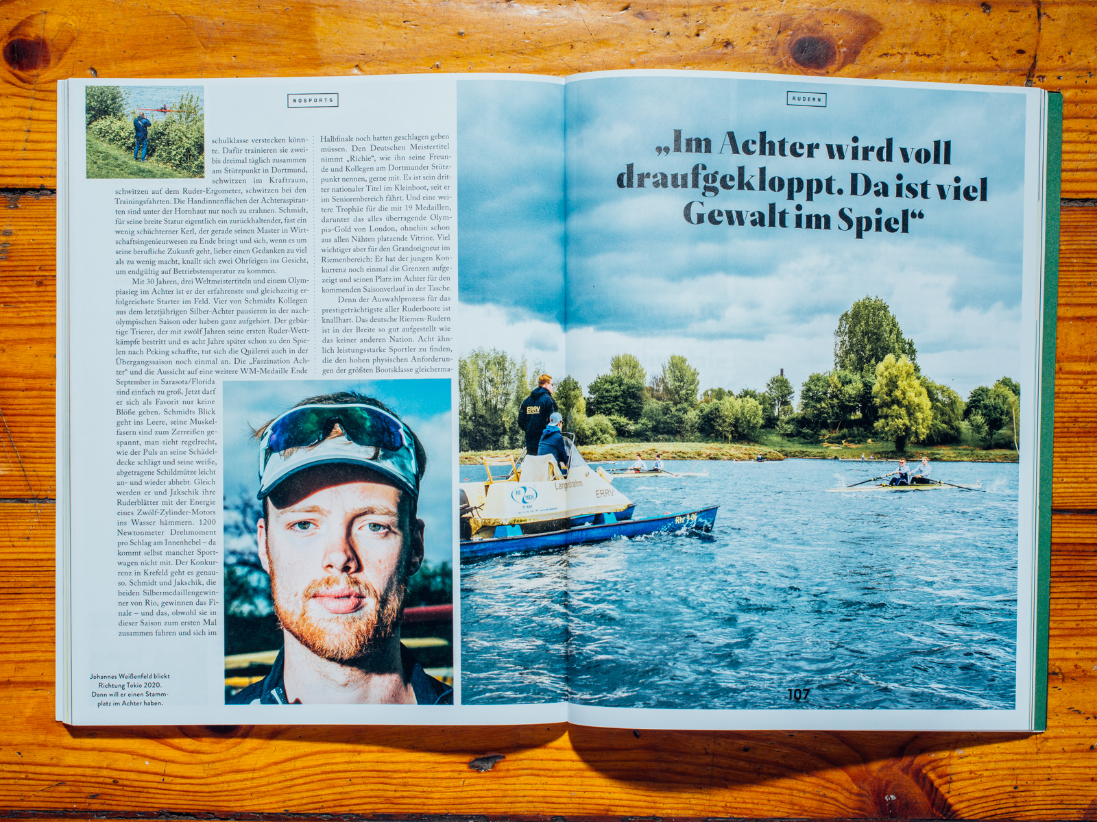 No Sports Nr.5 / Deutschland Achter - Ruderermeisterschaft in Krefeld, Juni 2017