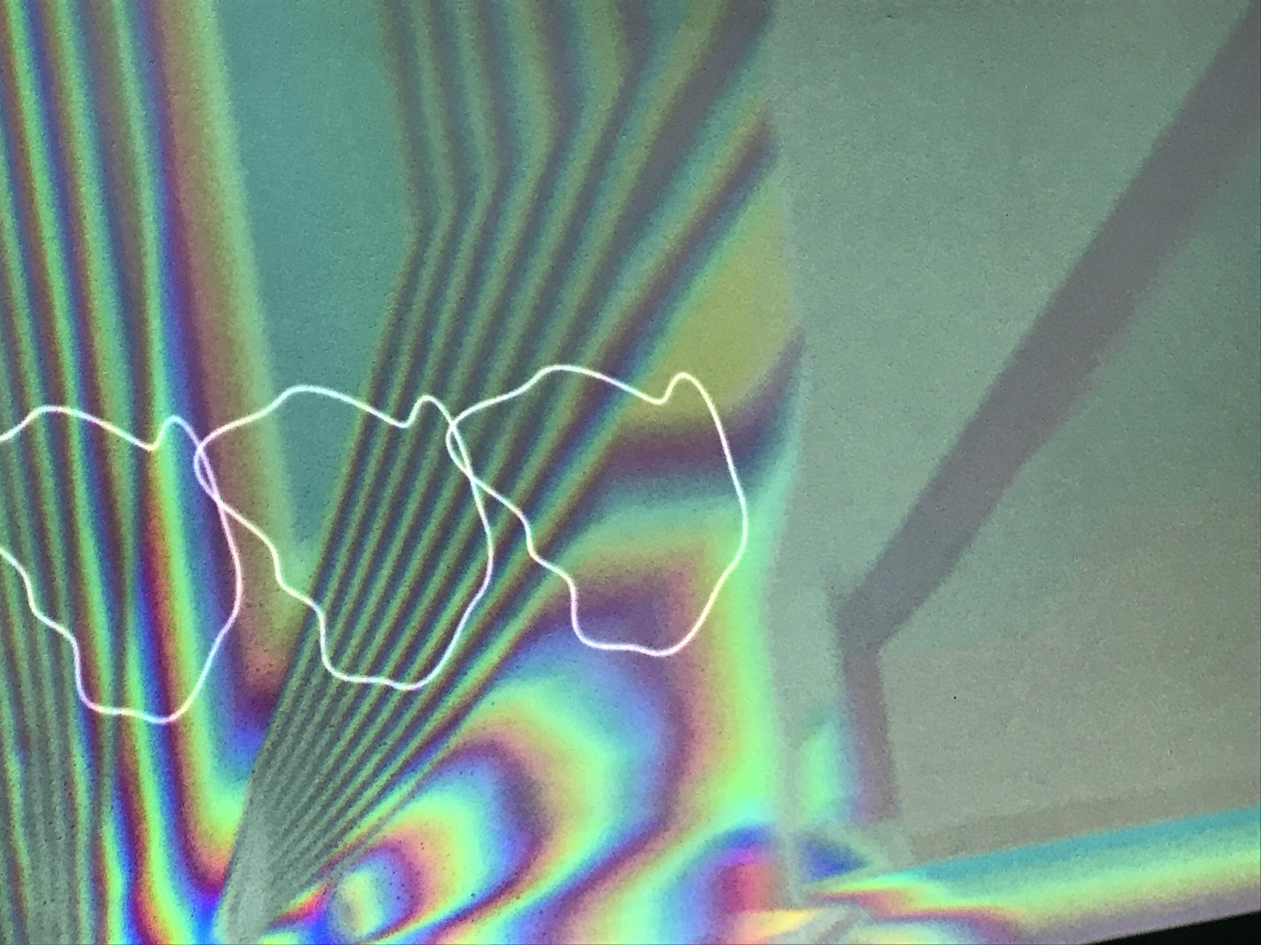 touch designer and kinect motion control experiment