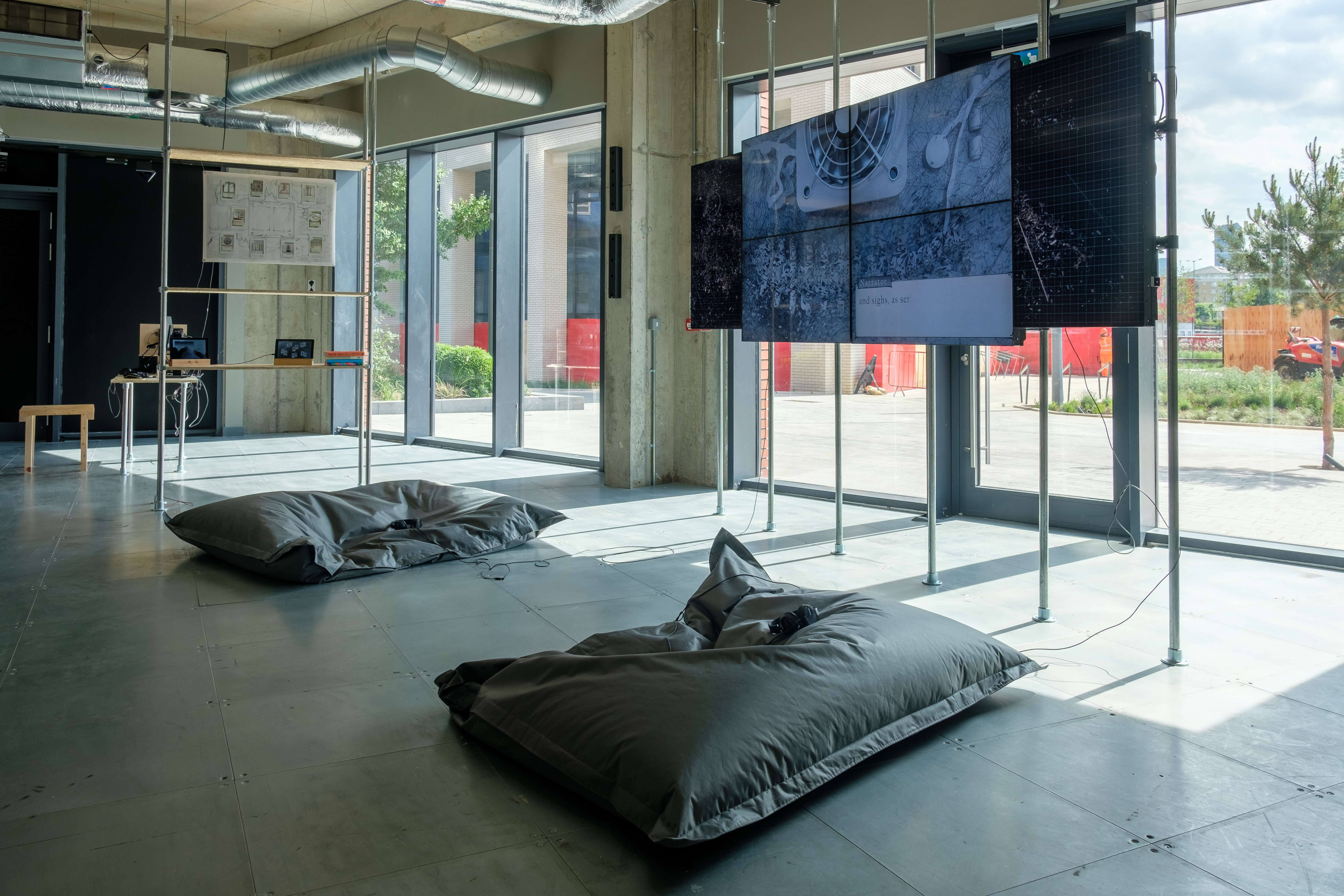 Kate Frances Lingard, tender spots in hard code…   fraught with potential, fragile with indecision, Arebyte Gallery, 2021