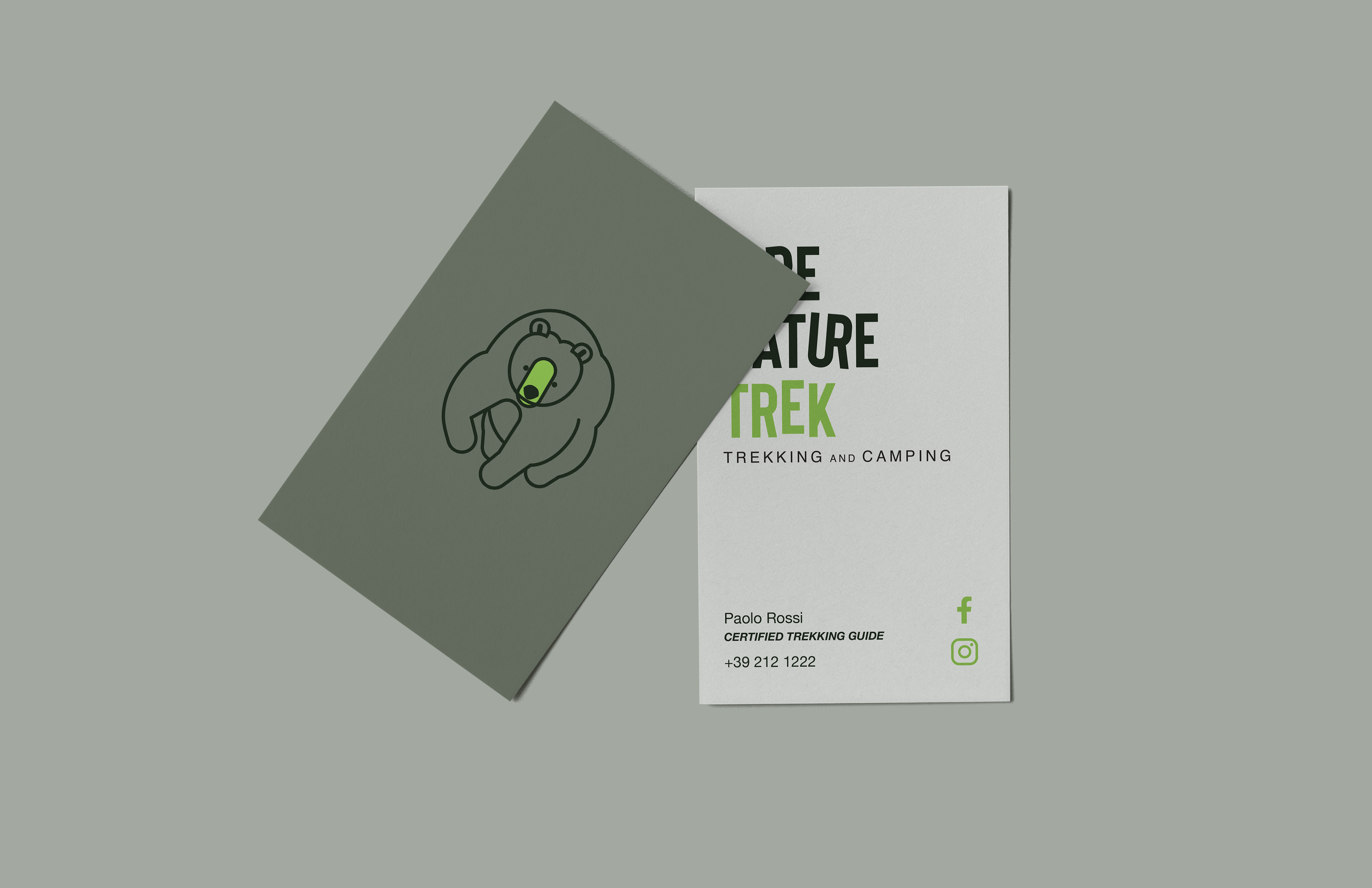 ⇾ Pure Nature Trek - Logo&Branding