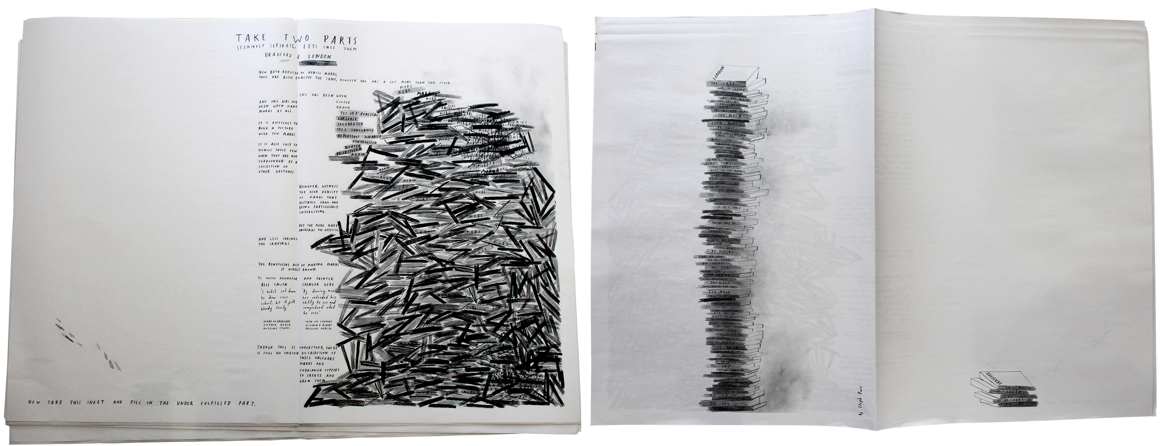 Take Two Parts / publication