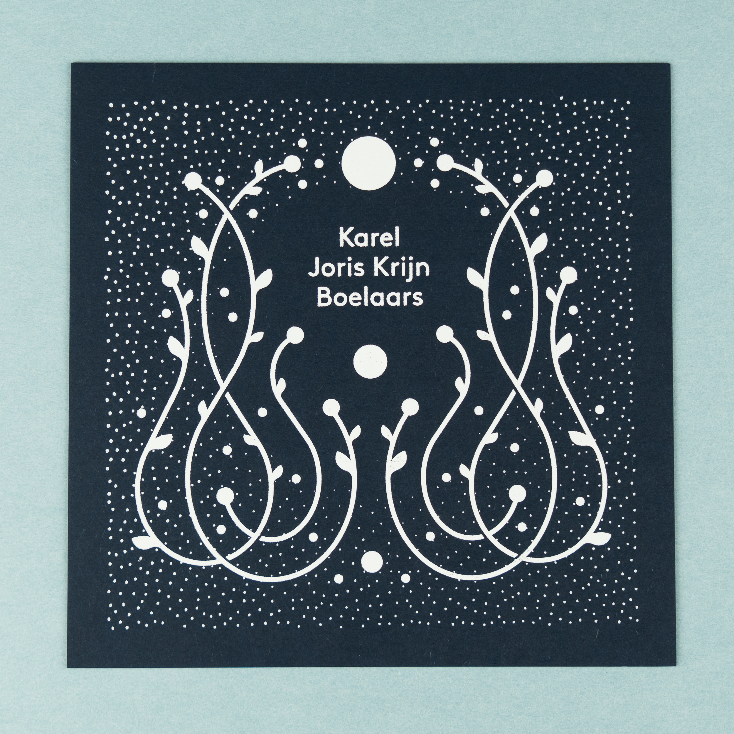 Birth Card Karel