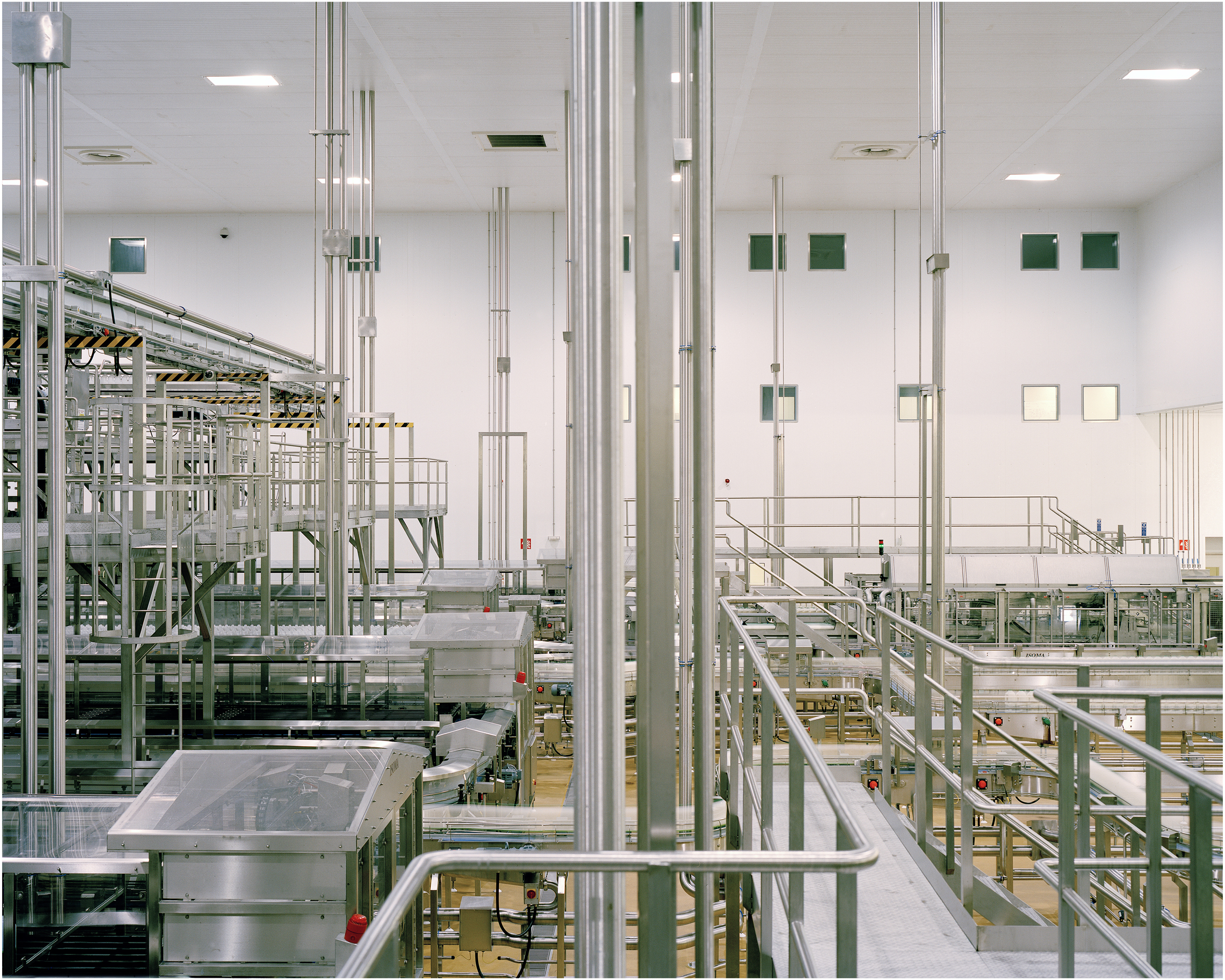 Robert Wiseman Dairy, packaging room. June 2011.