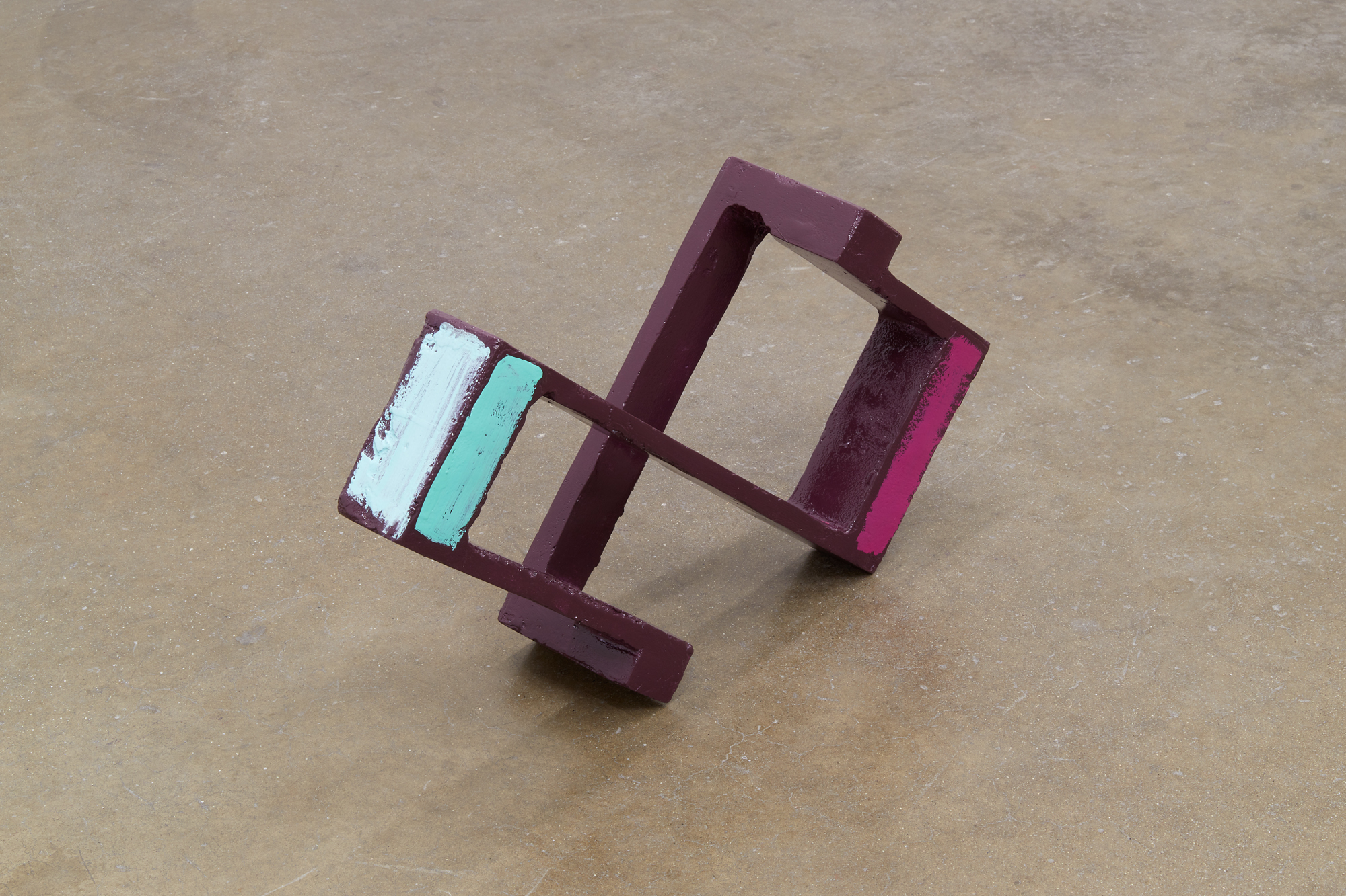 Utterance 11, 2019Mild steel, stucco, polyurethane, enamel paint13 &sup1;&frasl;₂" x 18 &sup1;&frasl;₄" x 4 &sup3;&frasl;₄"