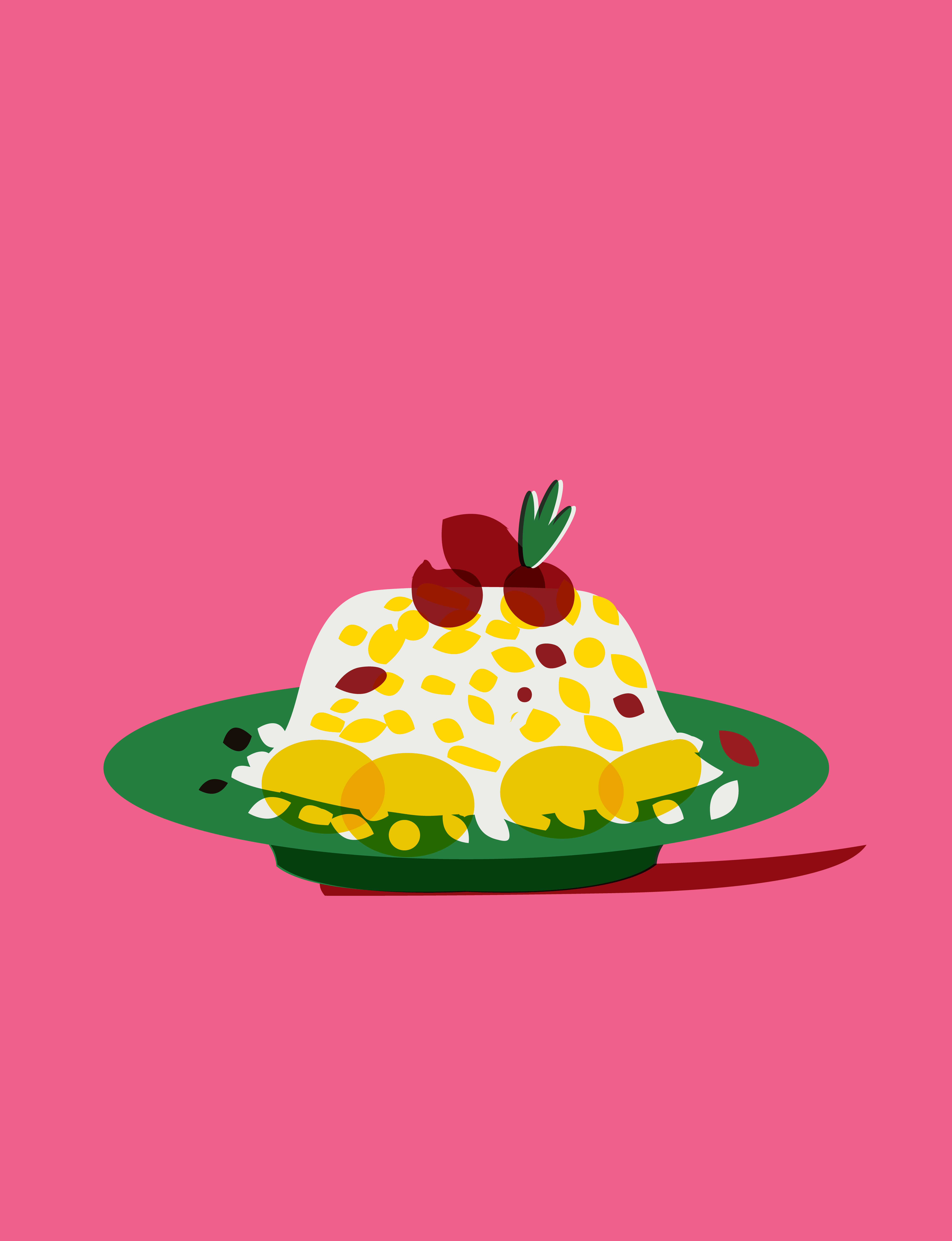 food editorial illustrations