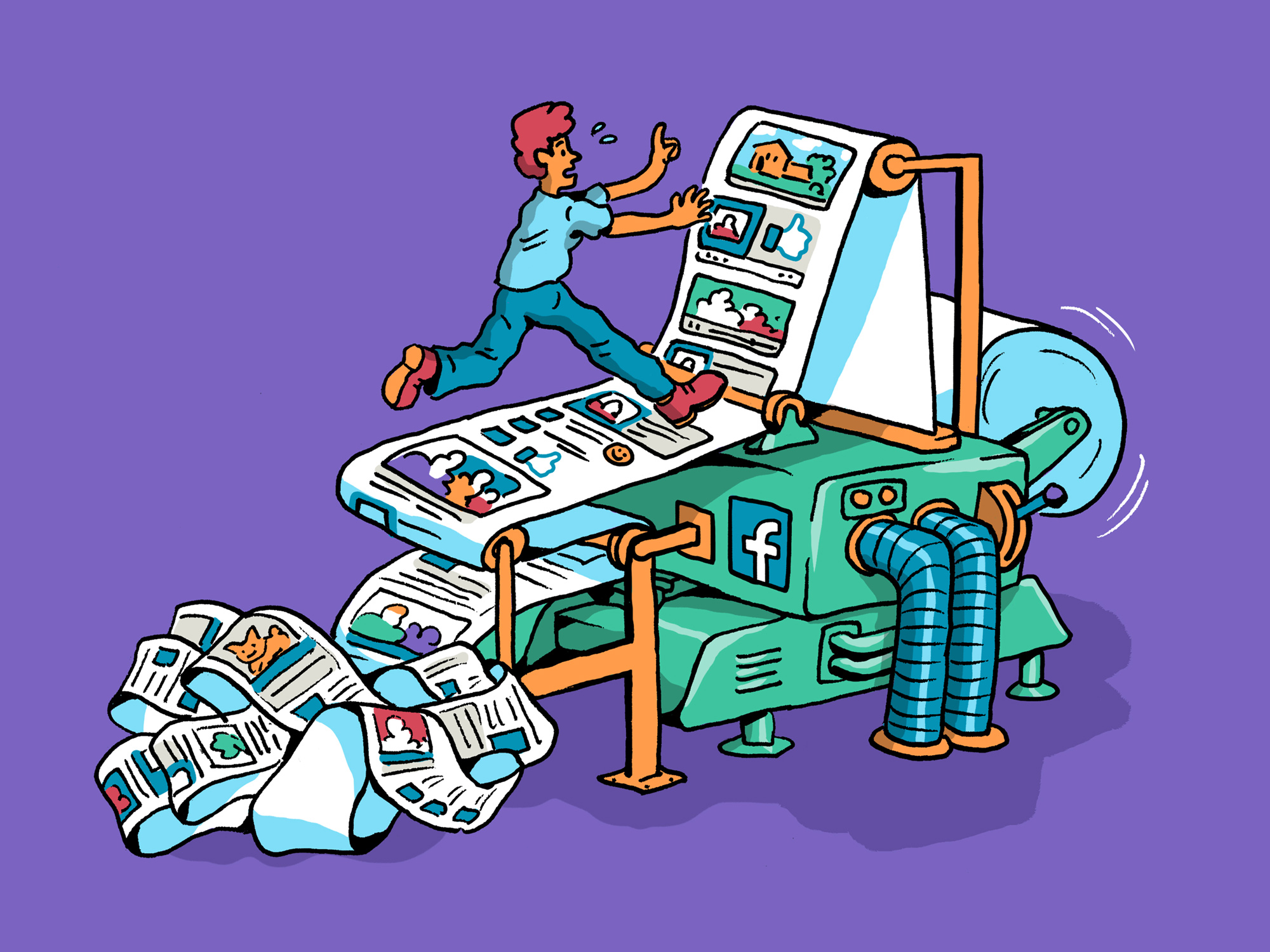 Rise of the Facebook Newsfeed