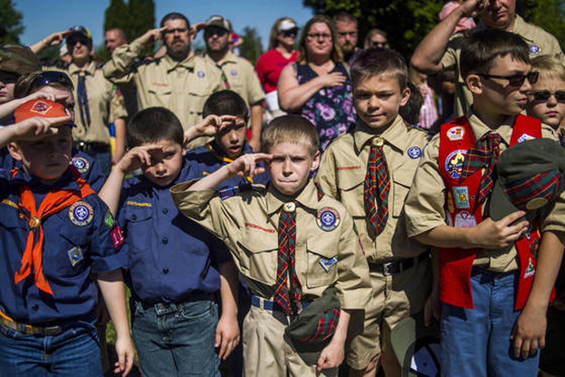 사진출처: Boy Scouts announce name change as girls join ranks (nbcnews.com) (사진: Jake May / AP file)