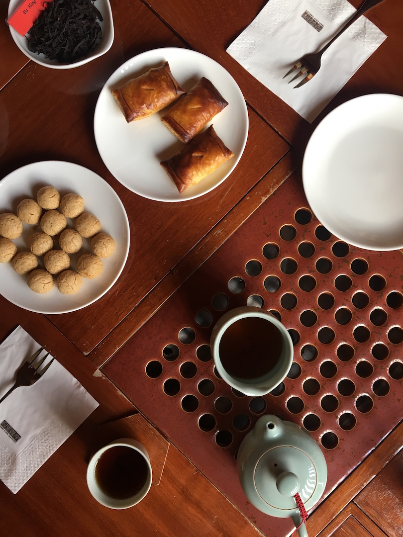 Tea time at Song Cha Xie © Yoshika Kon