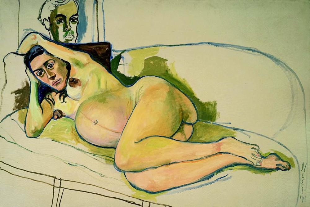 Pregnant Woman by Alice Neel, 1971