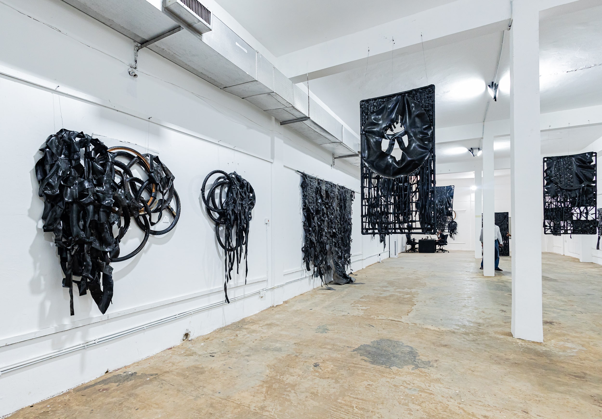 THE DREAMERS COCOON EXHIBTION BY DELA ANYAH. IMAGE COURTESY NOLDOR RESIDENCY