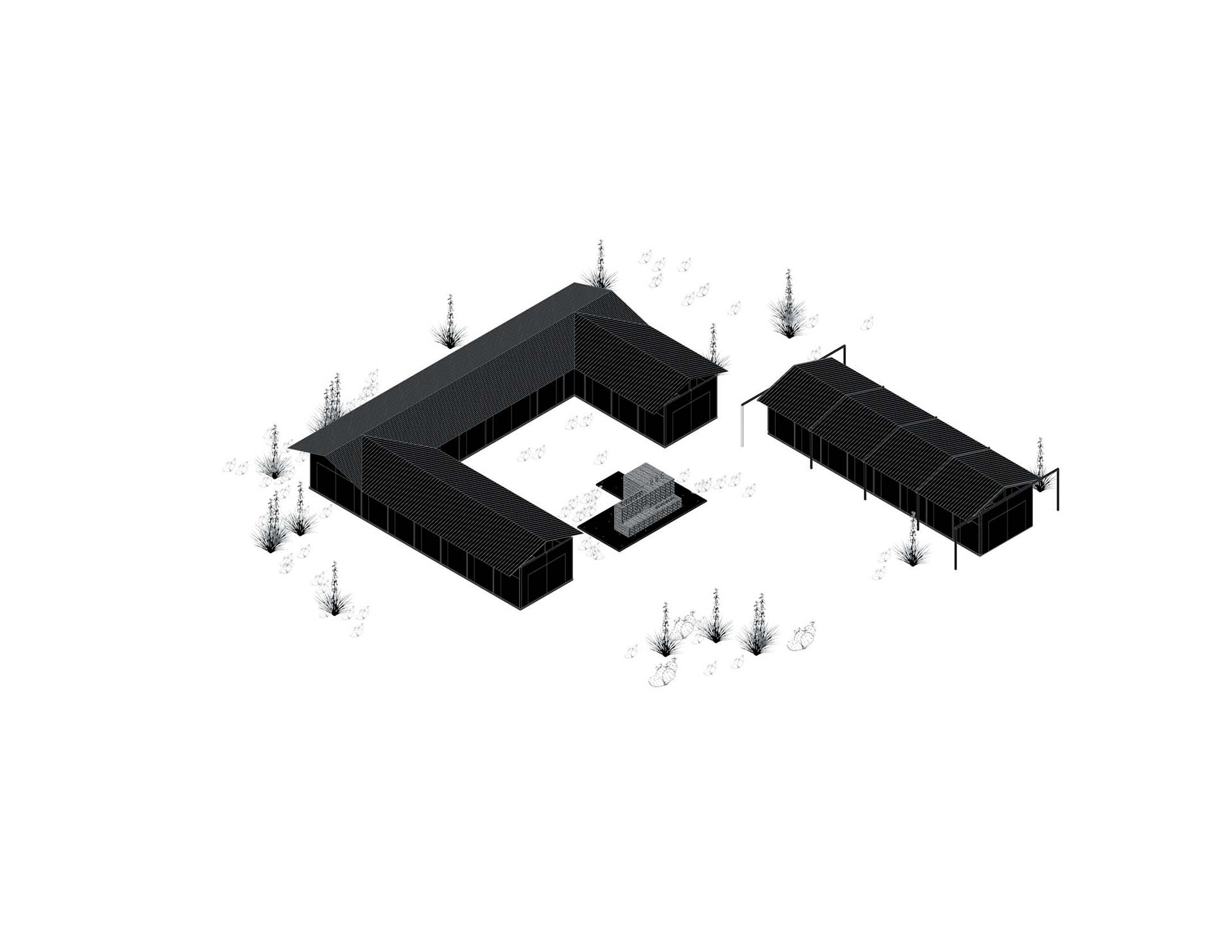 Site Axonometric.