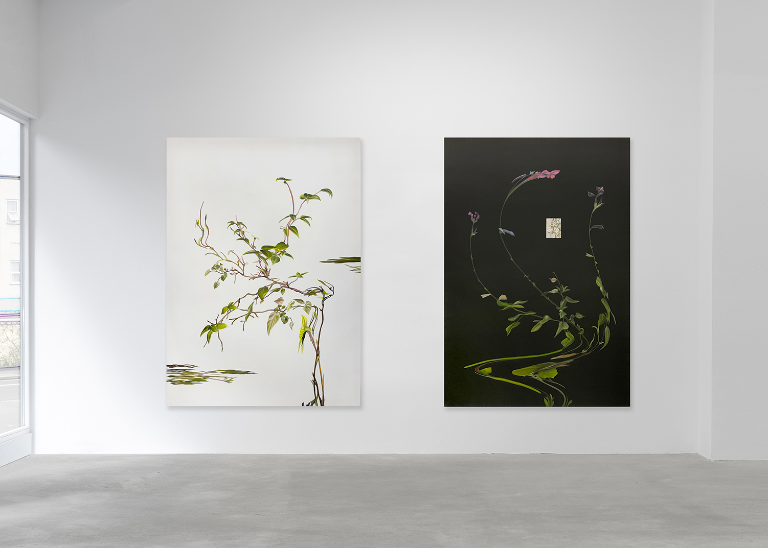 UNTITLED (29.02.2024)Oil on nylon, 200x140 cm, 2024UNTITLED (25.03.2024)Oil on nylon, 200x140 cm, 2024