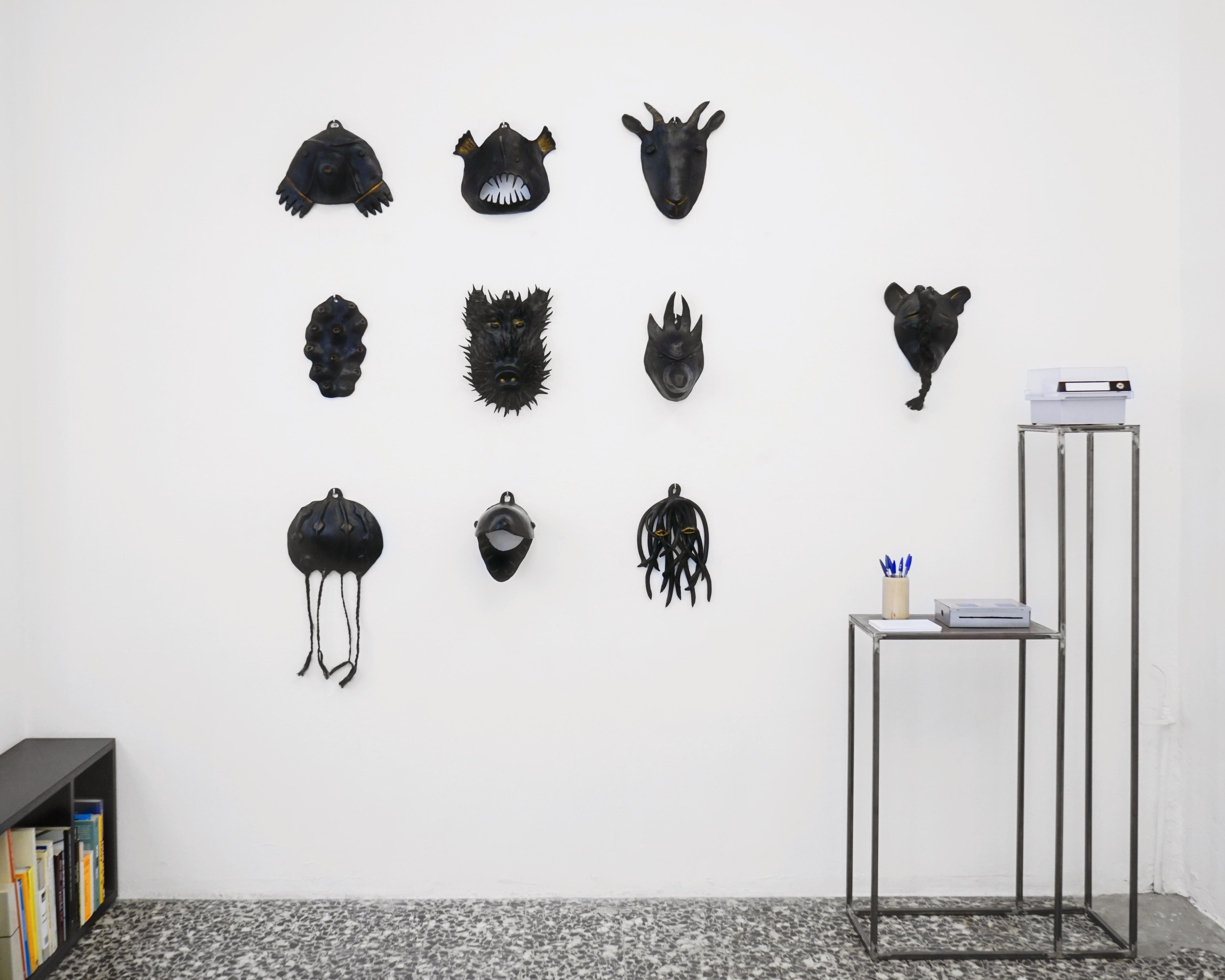 Installation view at Galleria Ramo, Como ©Simon J.V. David