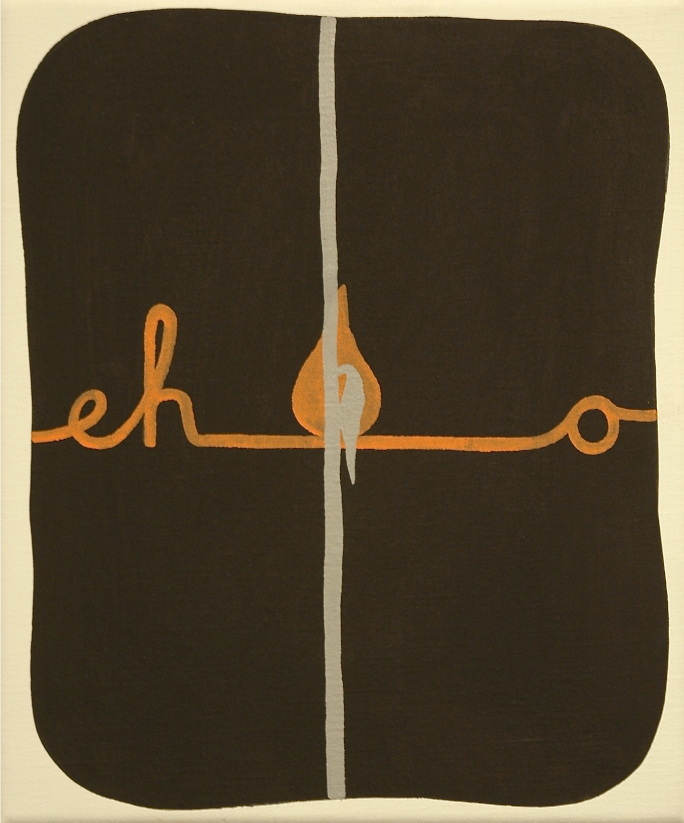 Untitled 2008, acrylic and alkyd on canvas, 30 x 25 cm, private collection