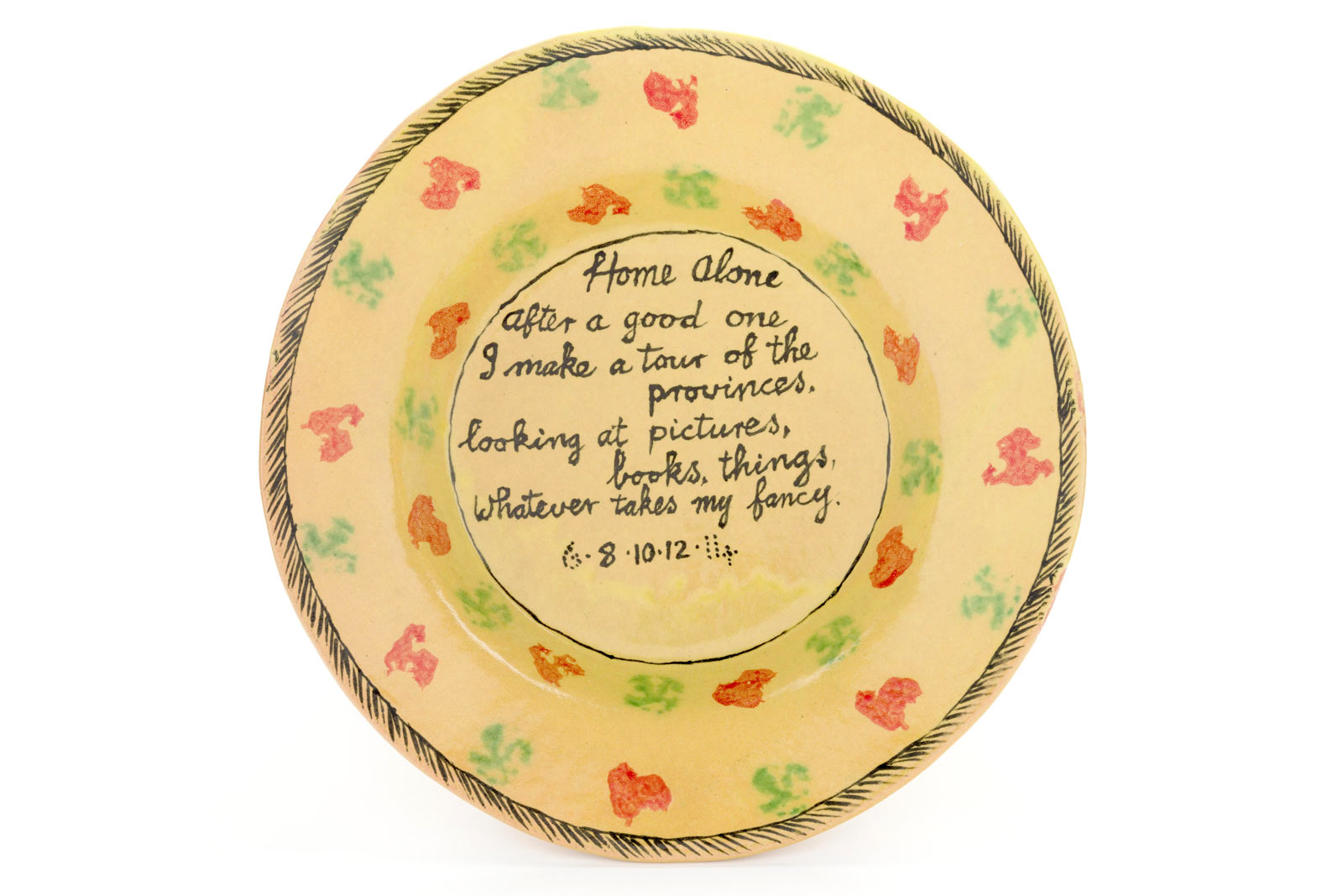 Home alone, 8 October 2012