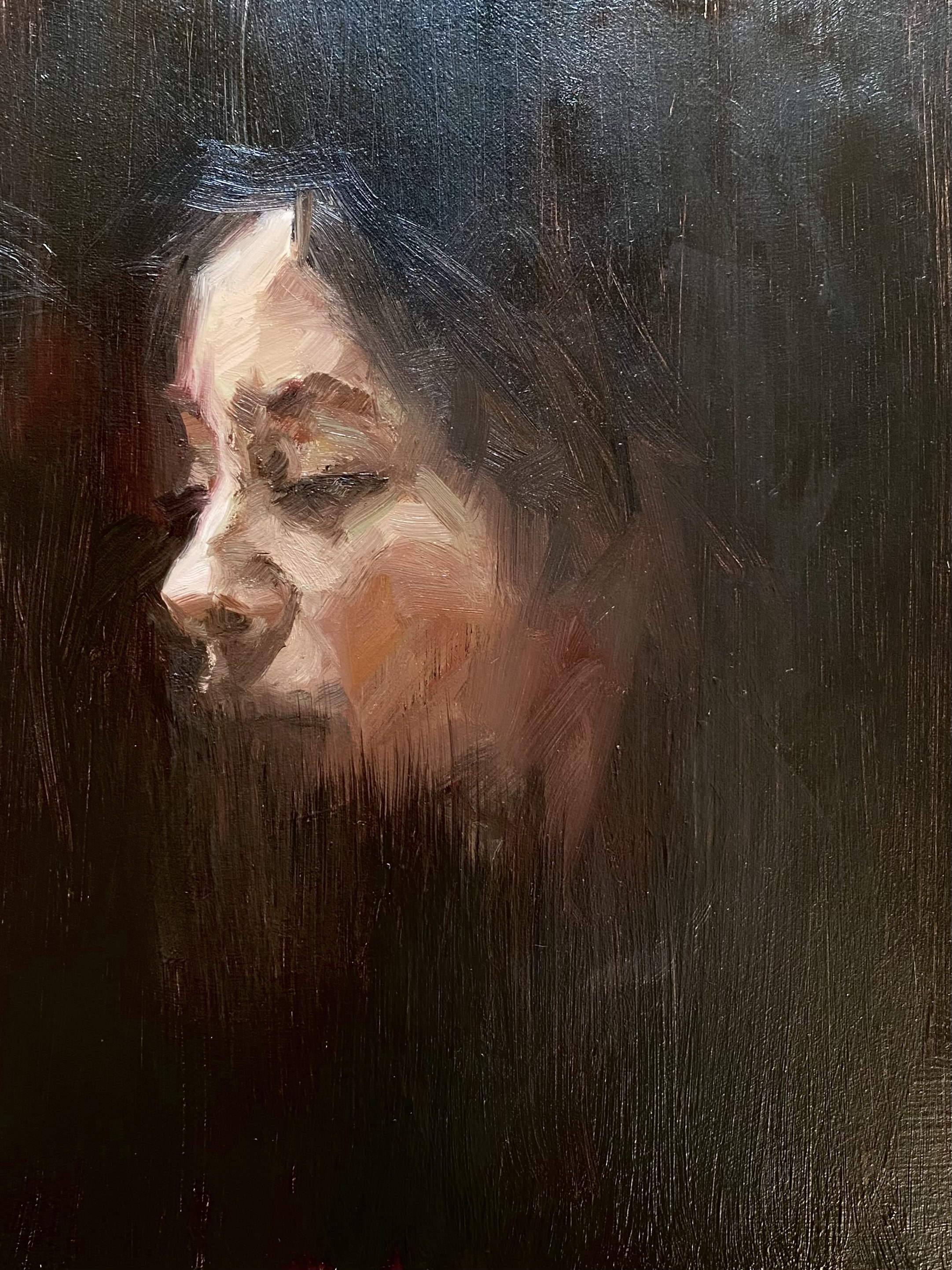 untitled, 202532 x 24 cm oil on board