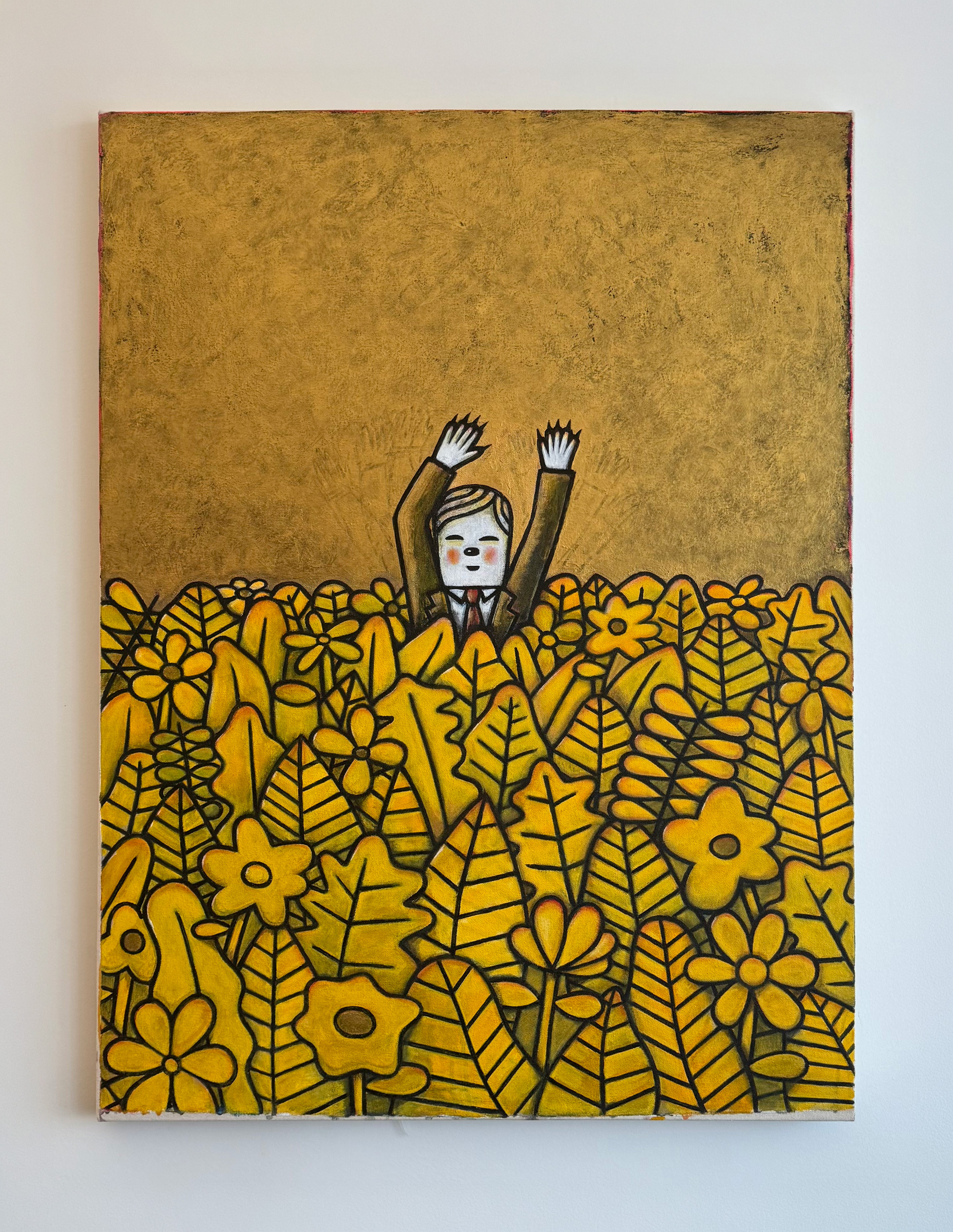 FIELD OF HOPEACRYLIC PAINTING ON CANVAS - 40x30 INCHES - 2019PRICE UPON REQUEST - HOLA@SONNI.WORLD