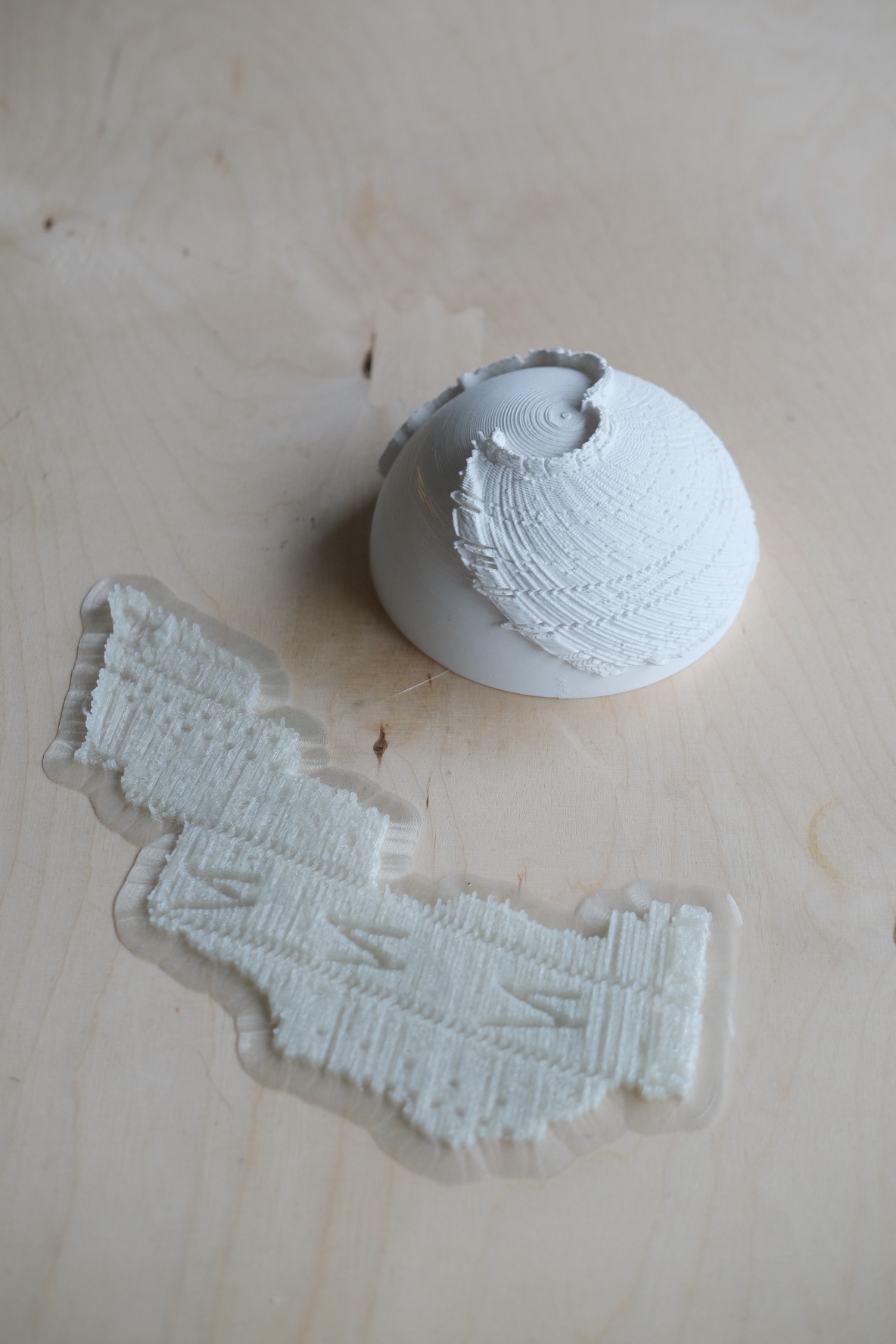 3D Printing material experiment