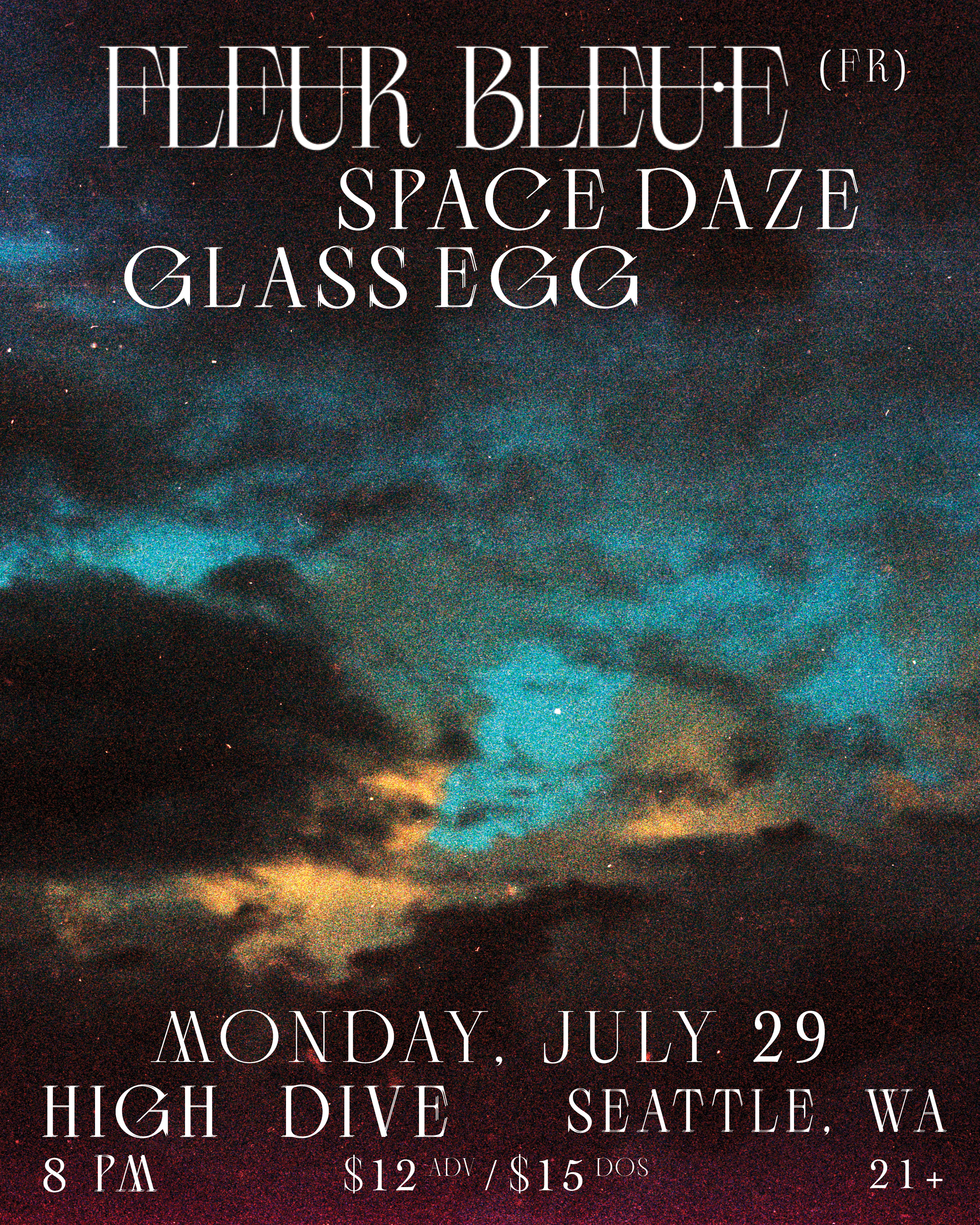 Photographs, U.S Tour, Fleur Bleu.e, 2024