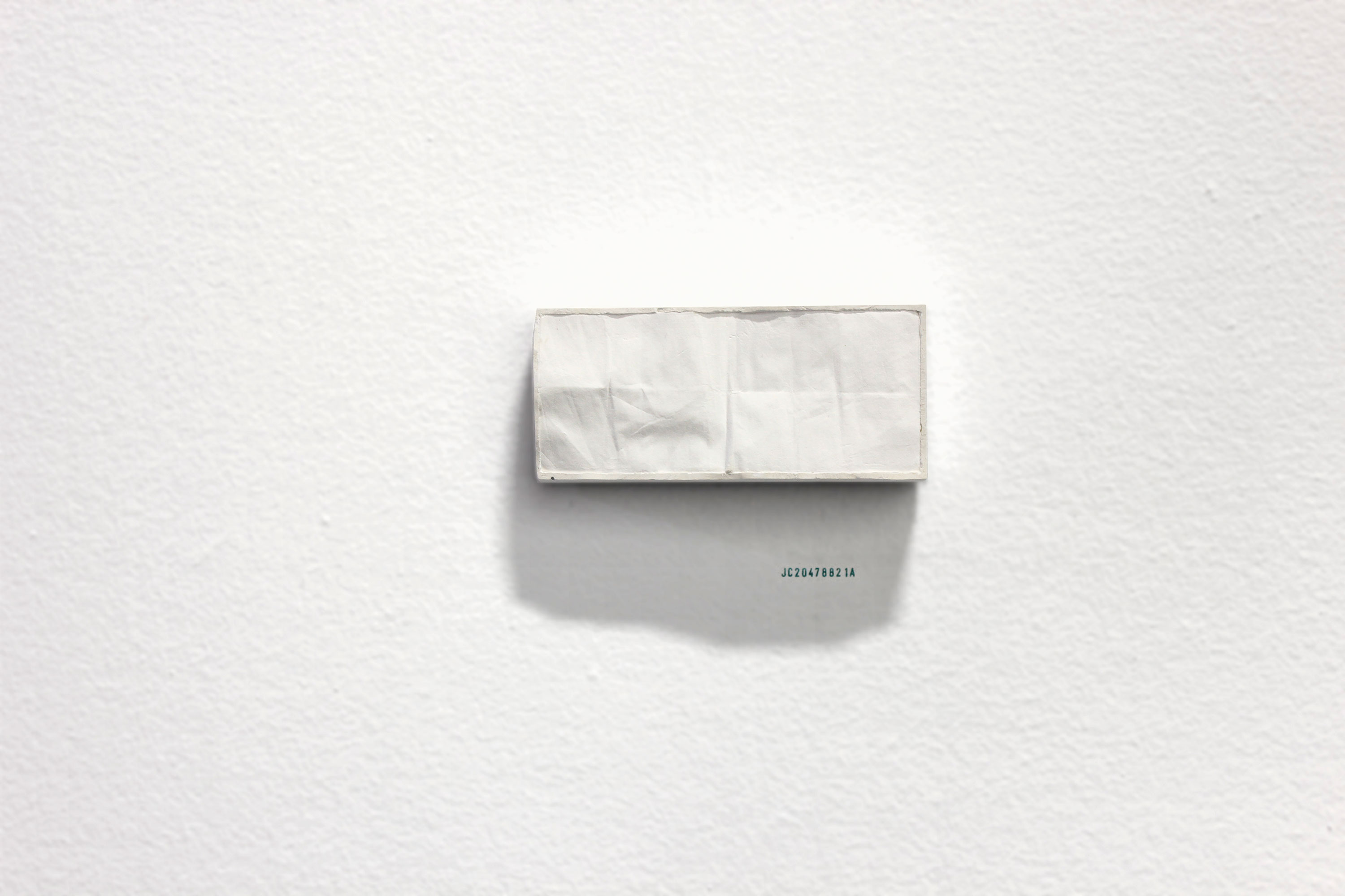 JC20478829A / Plaster and steel / 16x7x2,5 cm / 2014