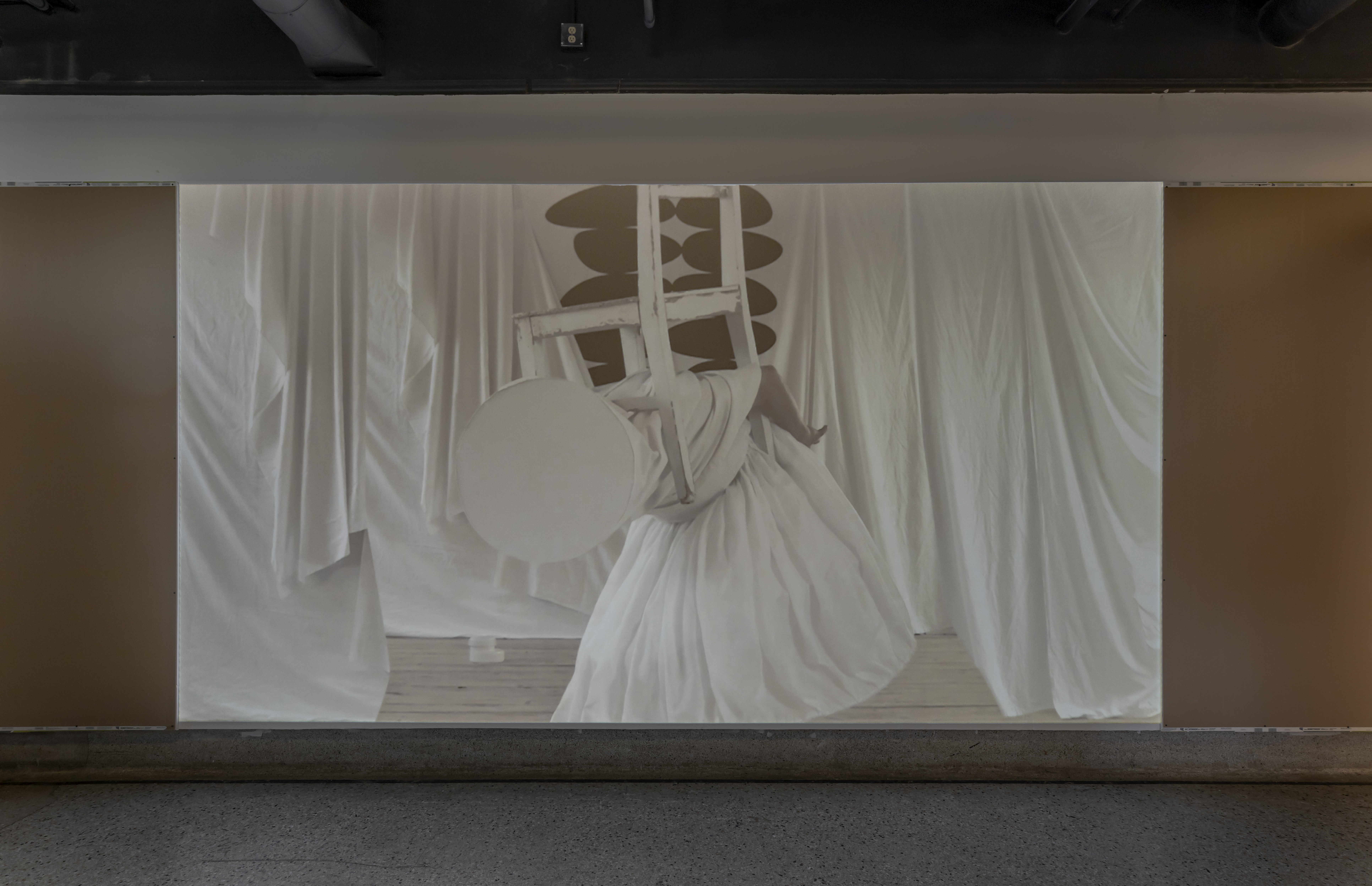 Gunilla Josephson, Mrs Godot (The Waiting Room) (detail), 2017, video