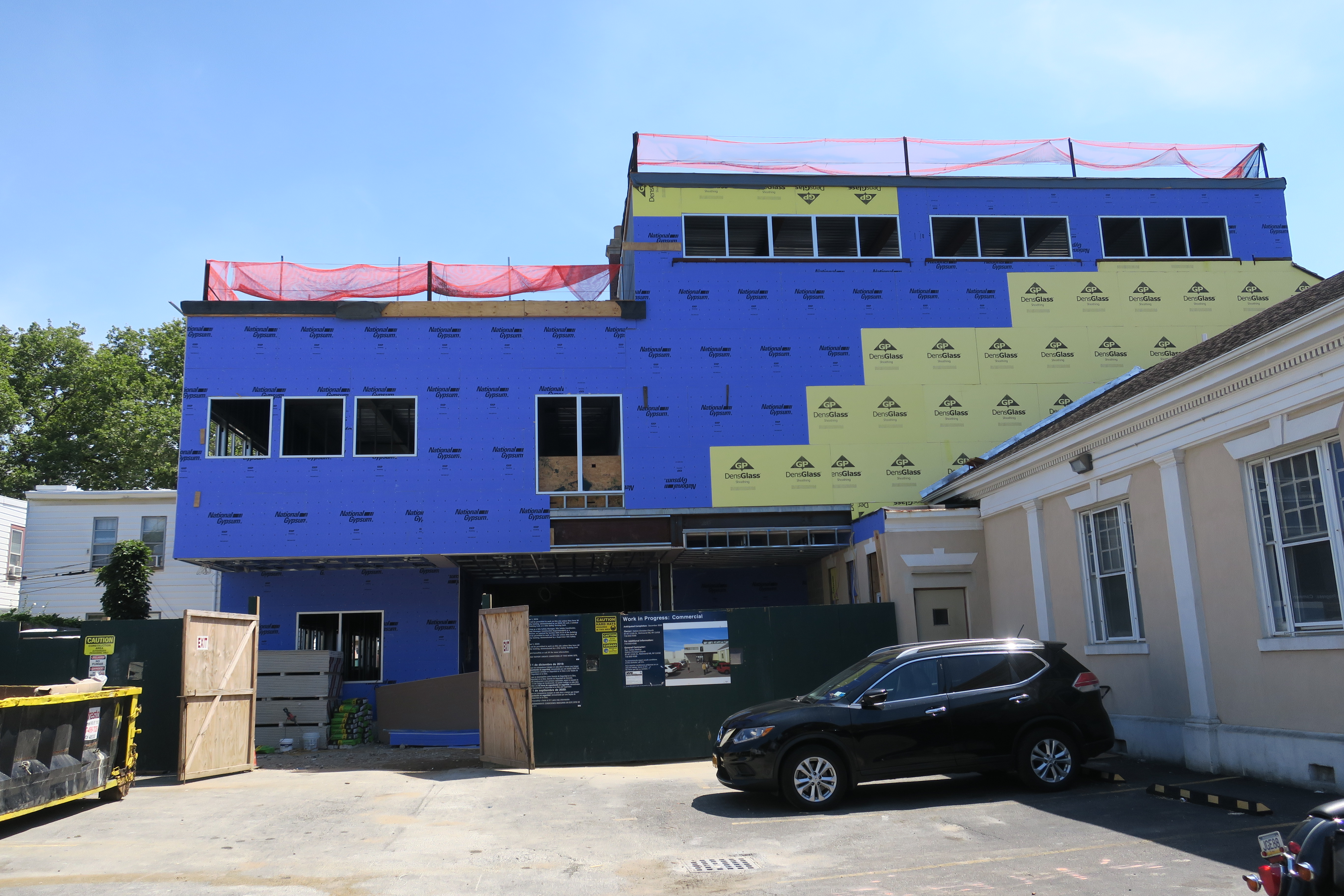 A new building for a church in Queens