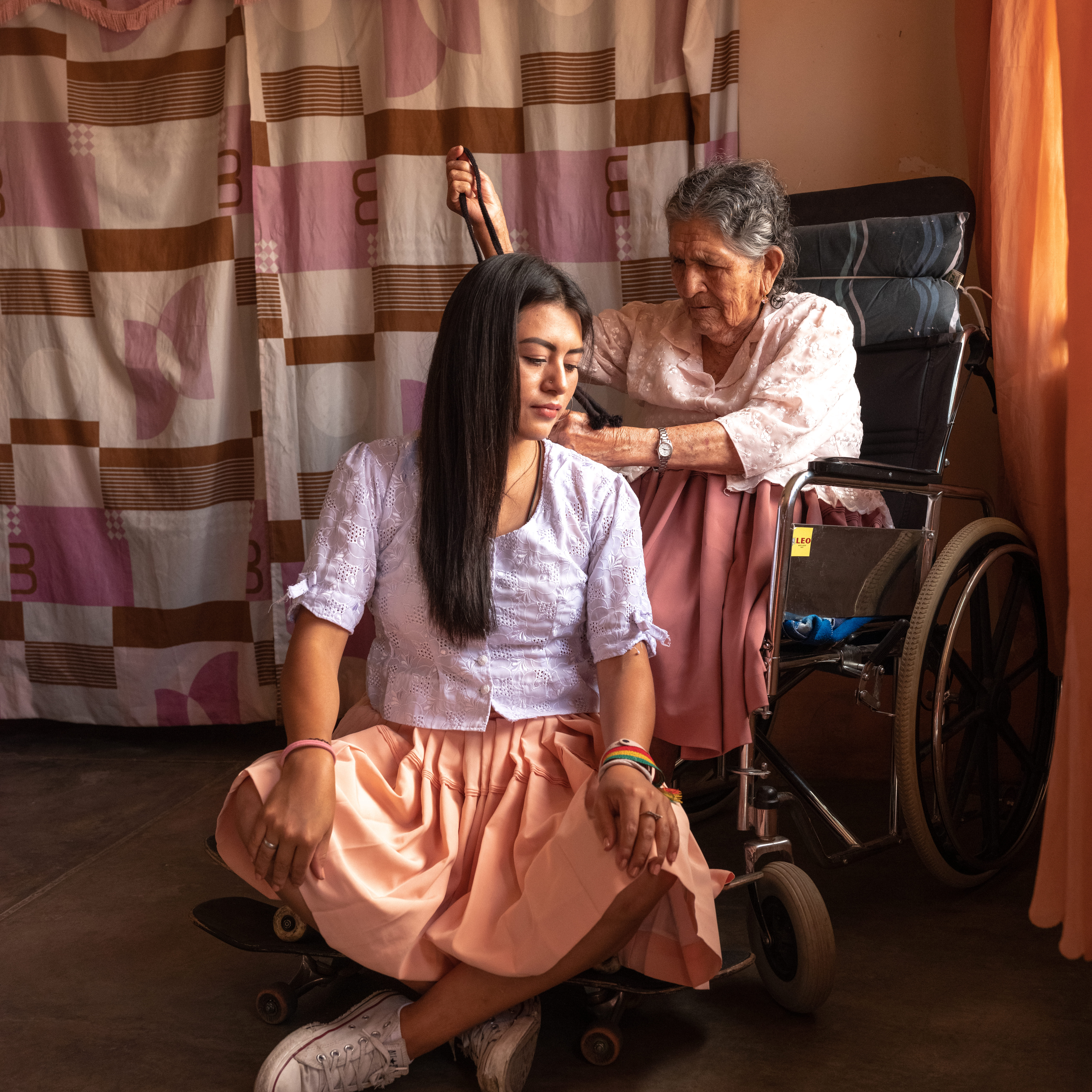 Imilla Luisa and her grandmotherCochabamba, Bolivia 2021 Read the storyIndex