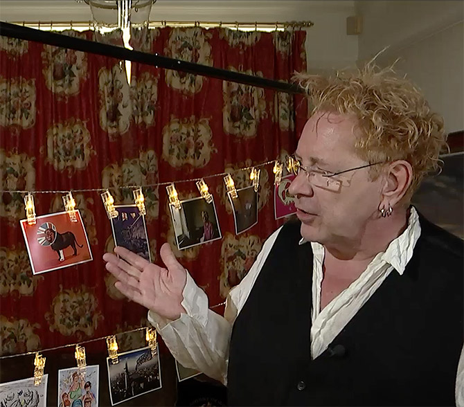 John Lydon on Channel 4 News