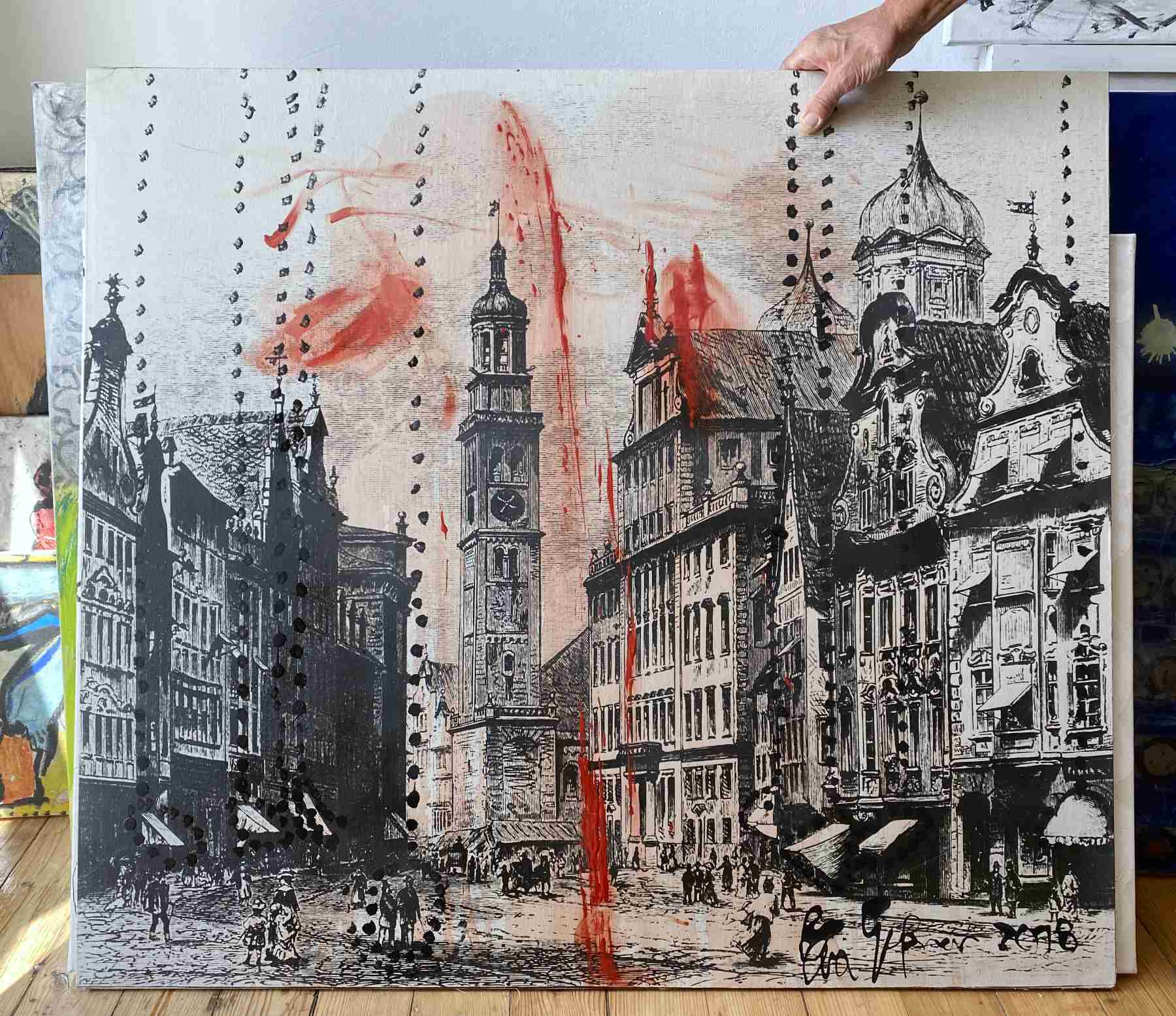 eva gessner augsburg with blood